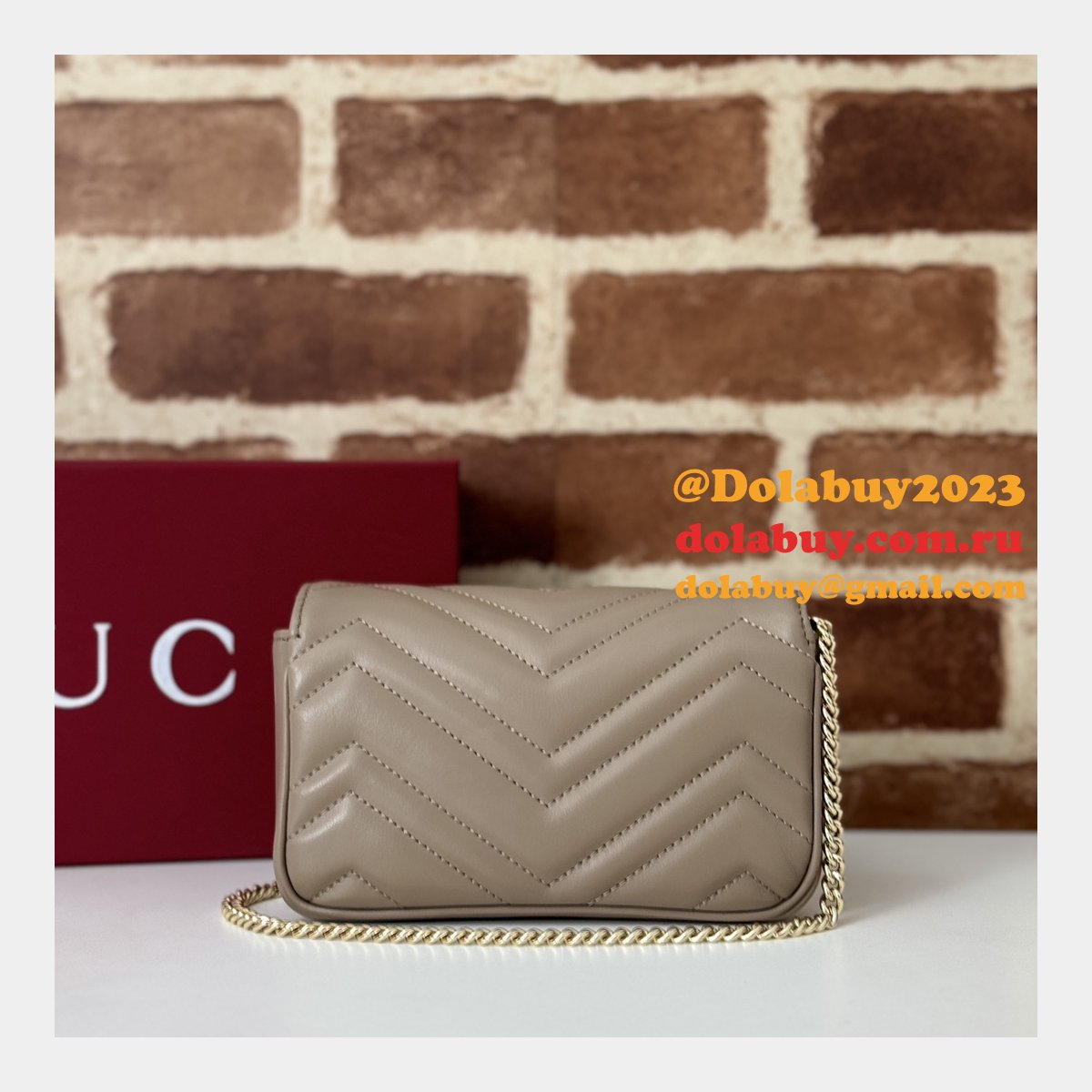 7 star G*u*i replicas 476433 gg marmont super crossbody bag