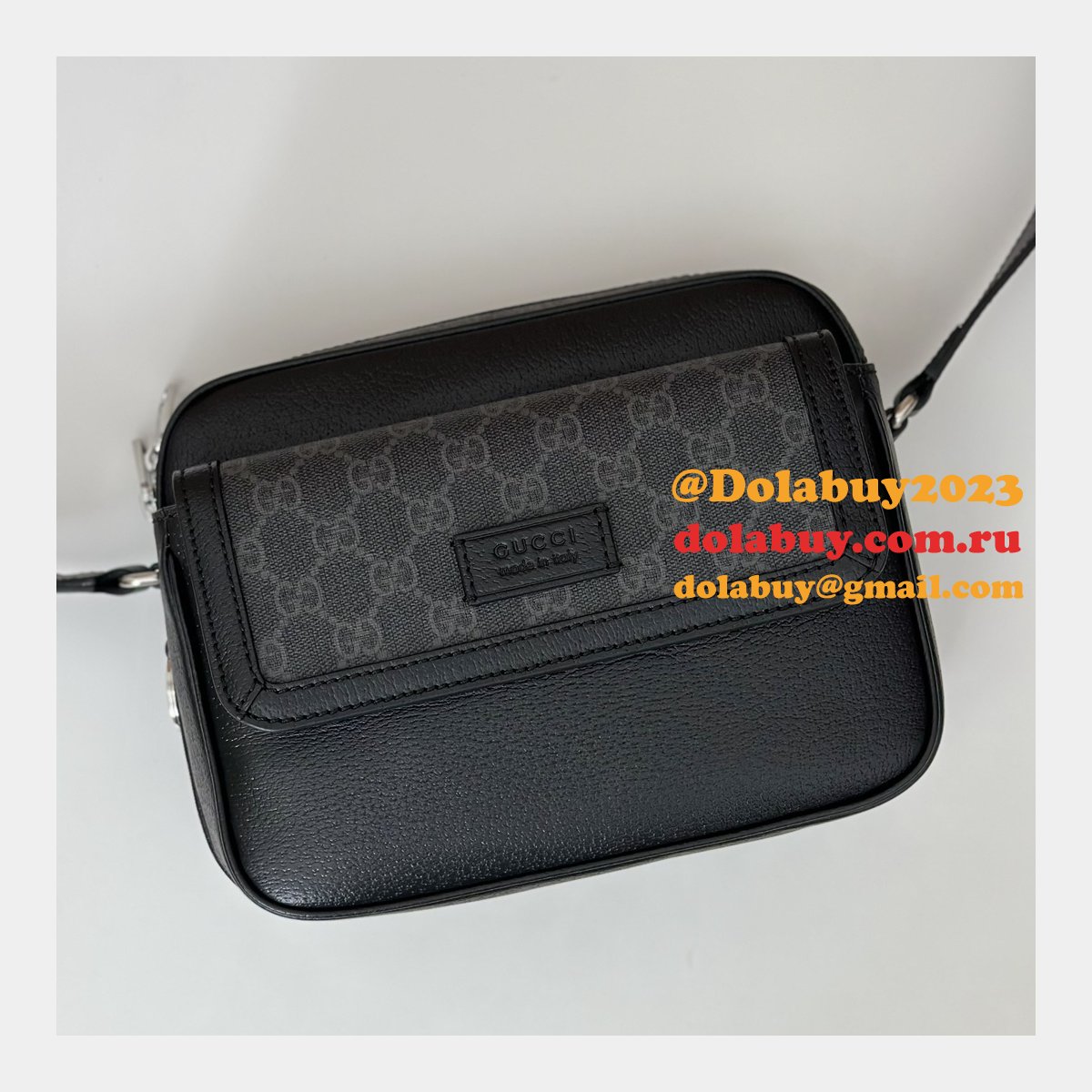 men G*u*i replicas 795464 small gg crossbody 795464 black bag