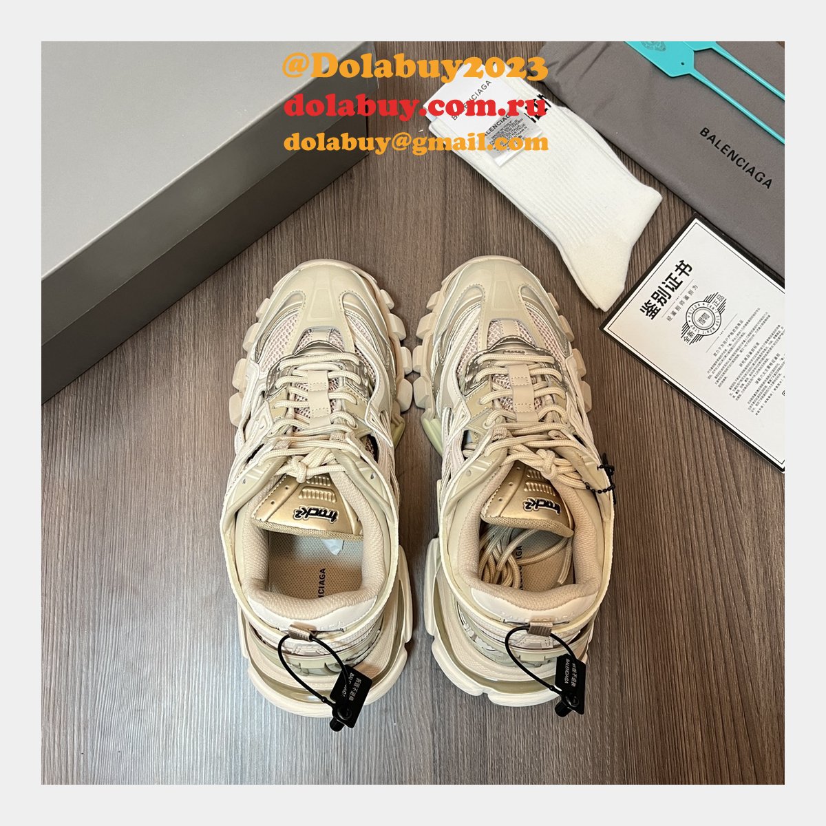 Buy Balenciaga Replica Track Trainer Sneakers Shoes
