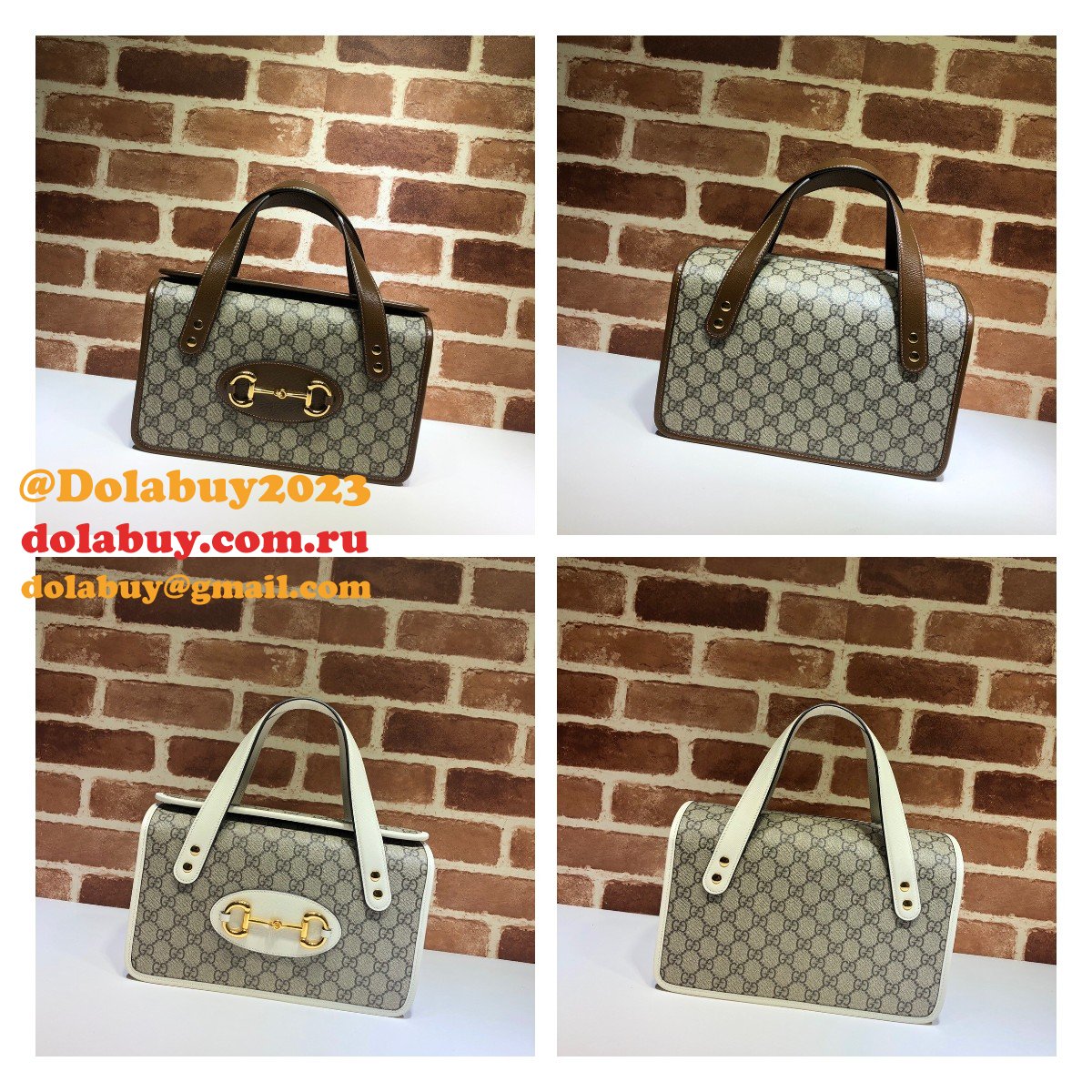 high quality replica G*u*i 627323 horsebit 1955 small top handle bag