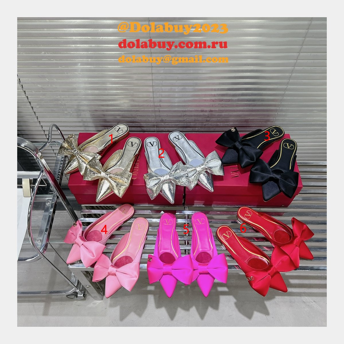Toe Sandals Best Valentino Replica Slippers Loafer Bow Shoes