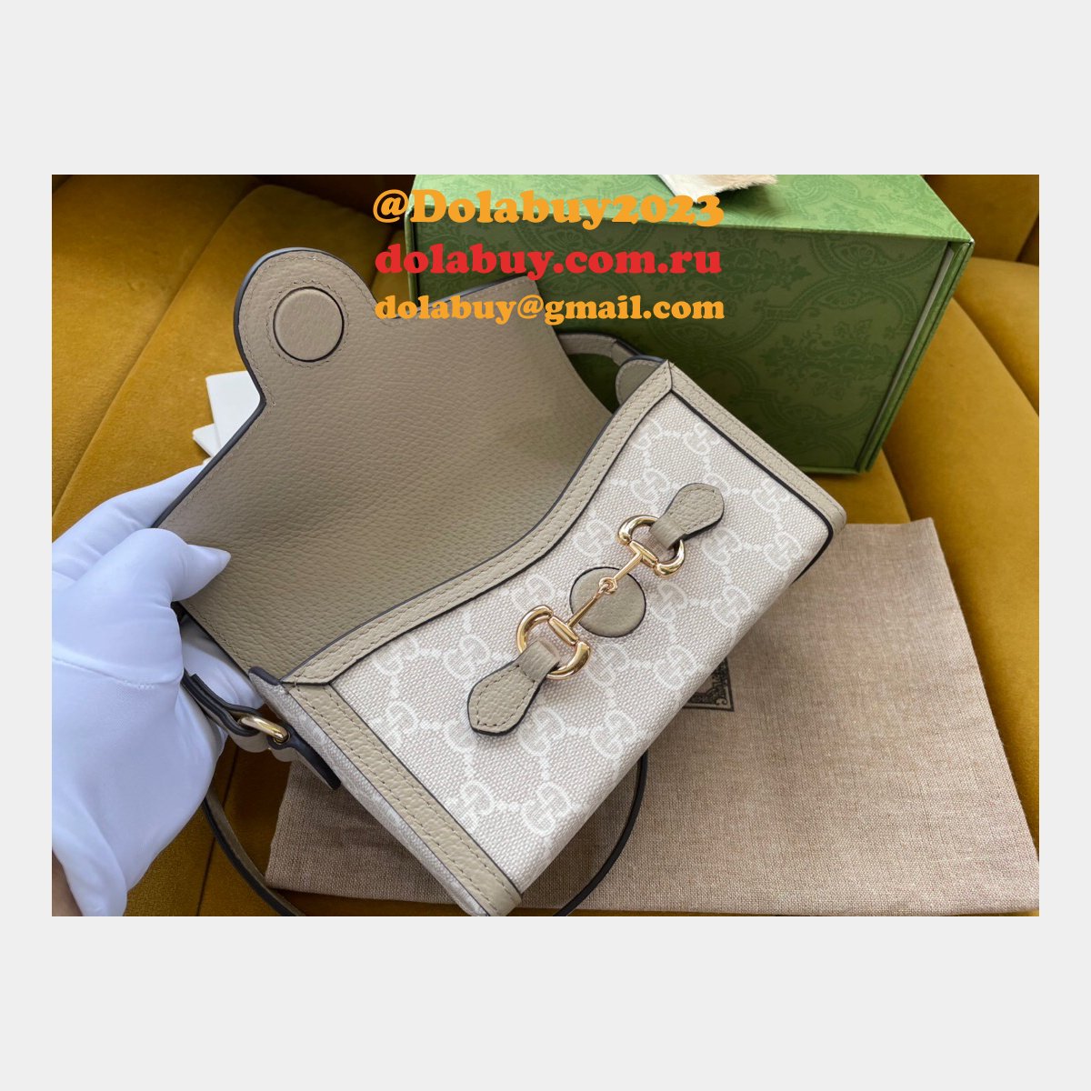 G*u*i designer replica horsebit 1955 crossbody 699296 bag