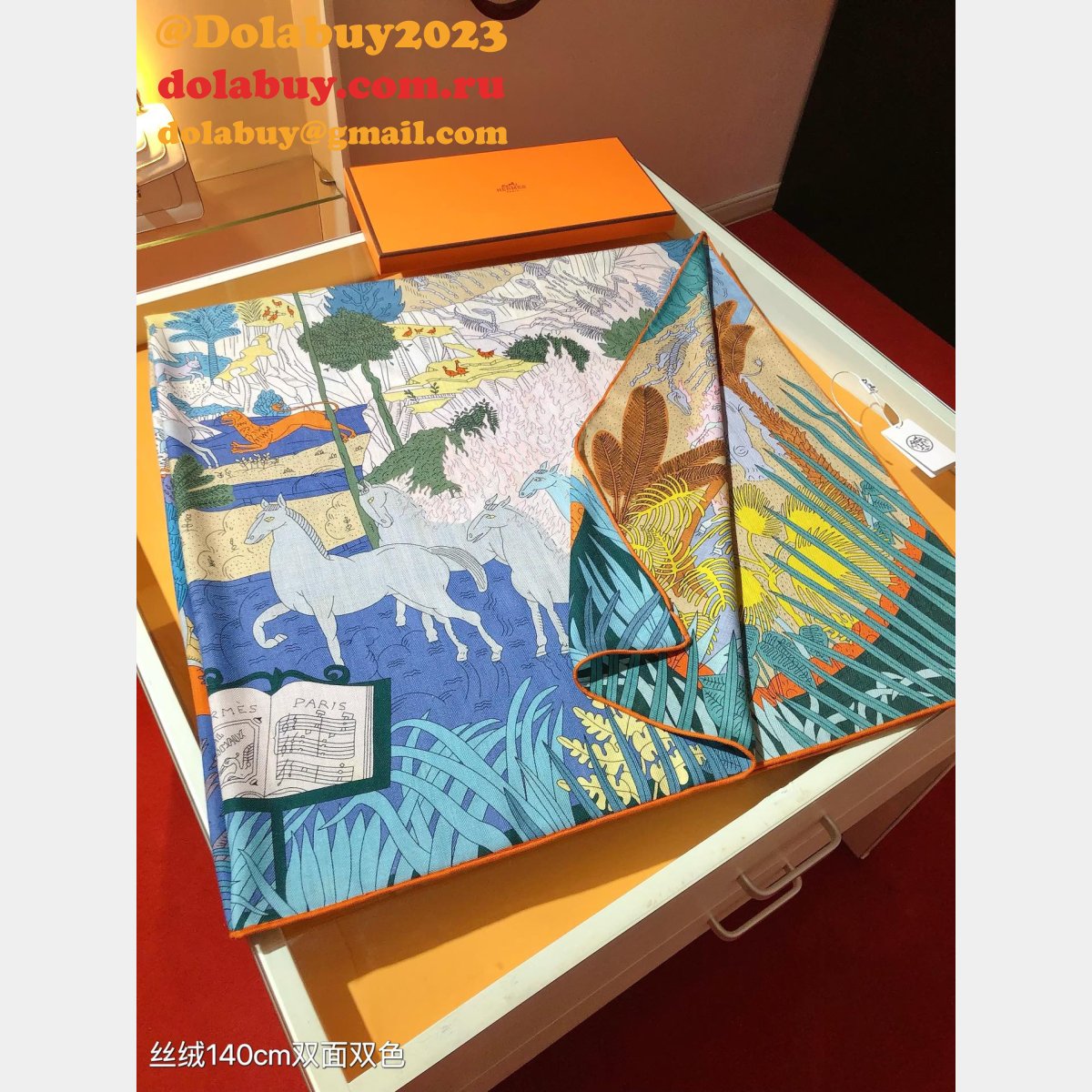 Best Hermes 140cm Velvet Square Scarf