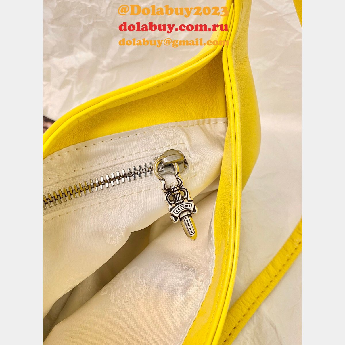 designer Ch*0me He**ts replica cheap viv silver hardware bags