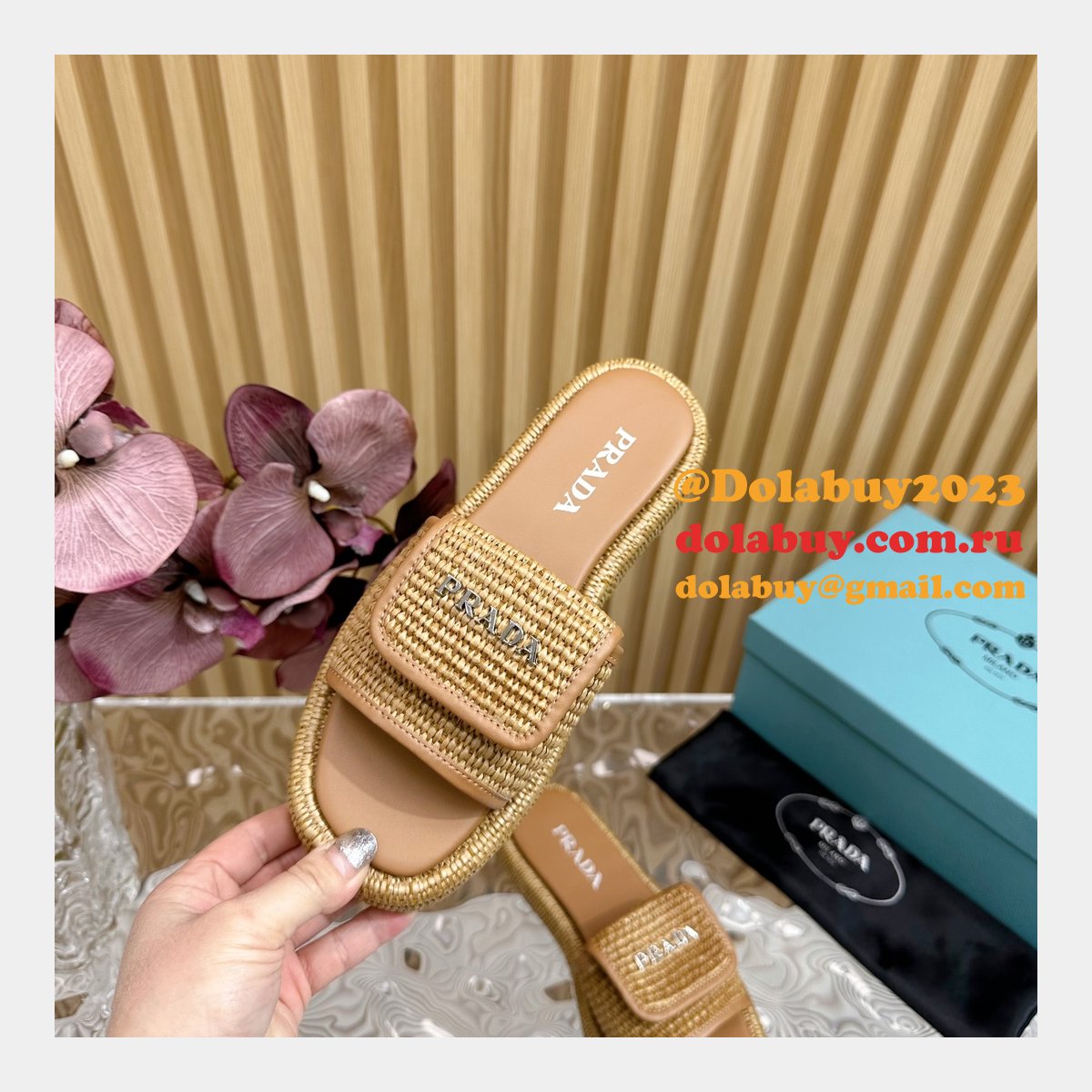 Best Prada 7 Star summer slipper Wholesale
