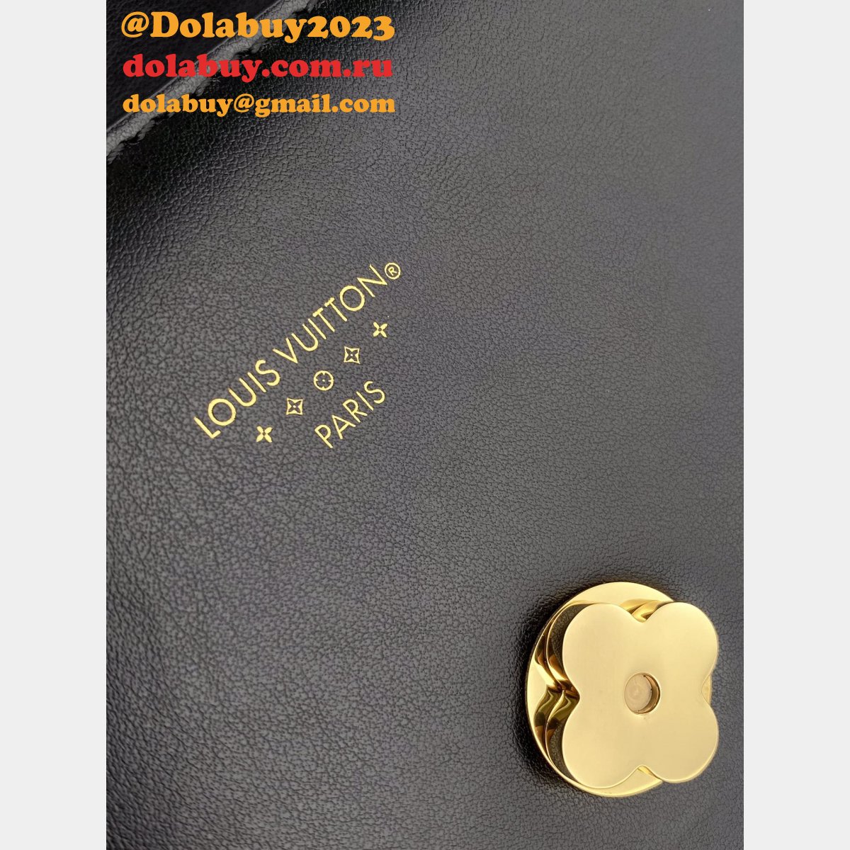 Replica Louis Vuitton LV Pont 9 M55948 Luxury Black Bag