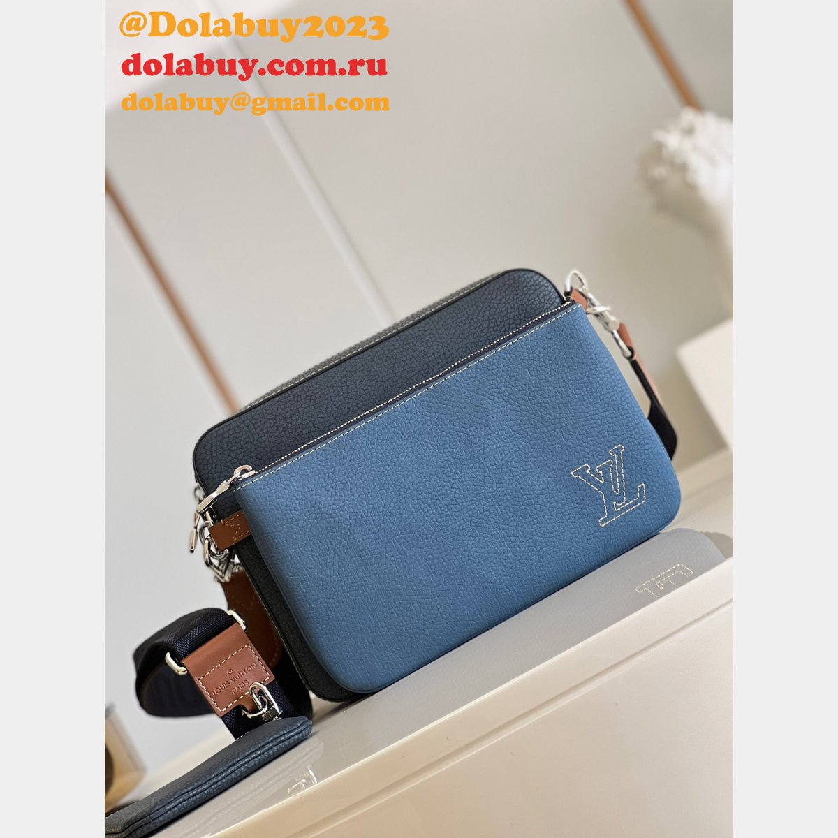 Get the Luxury Louis Vuitton M21544 Trio Messenger Other Replicas Bags