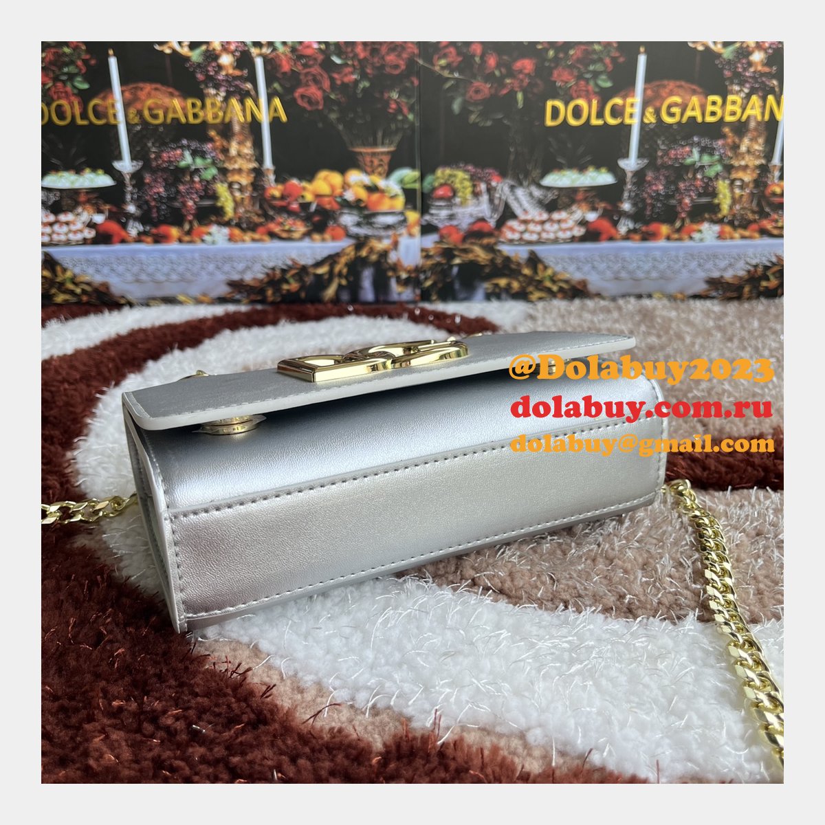 Factory Top Quality DG Logo Crossbody Dolce & Gabbana 3320 Copy Bags