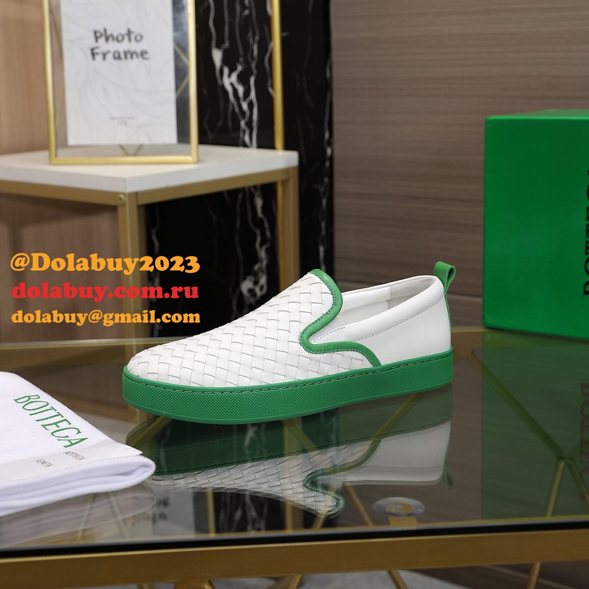 b0tte*a Ven*ta knockoff flats intrecciato nappa slip on sneakers shoes