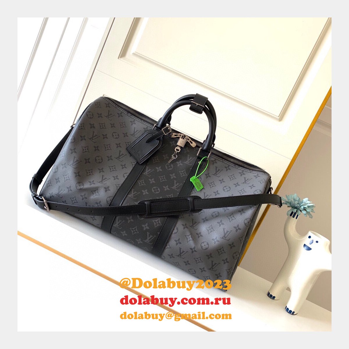 Replica Louis Vuitton M45392 Keepall Bandoulière 50