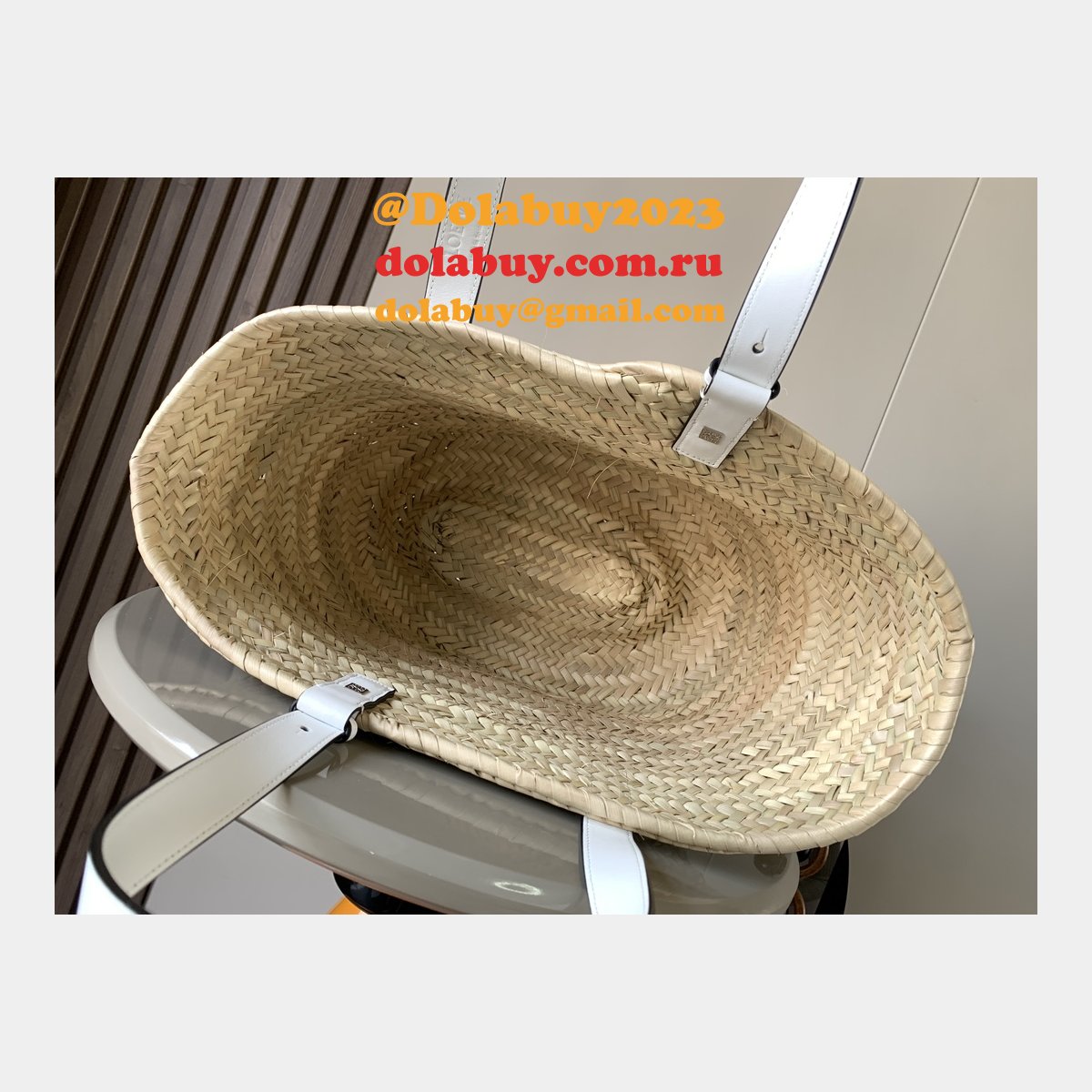 Designer loewe Basket beach handbag hot