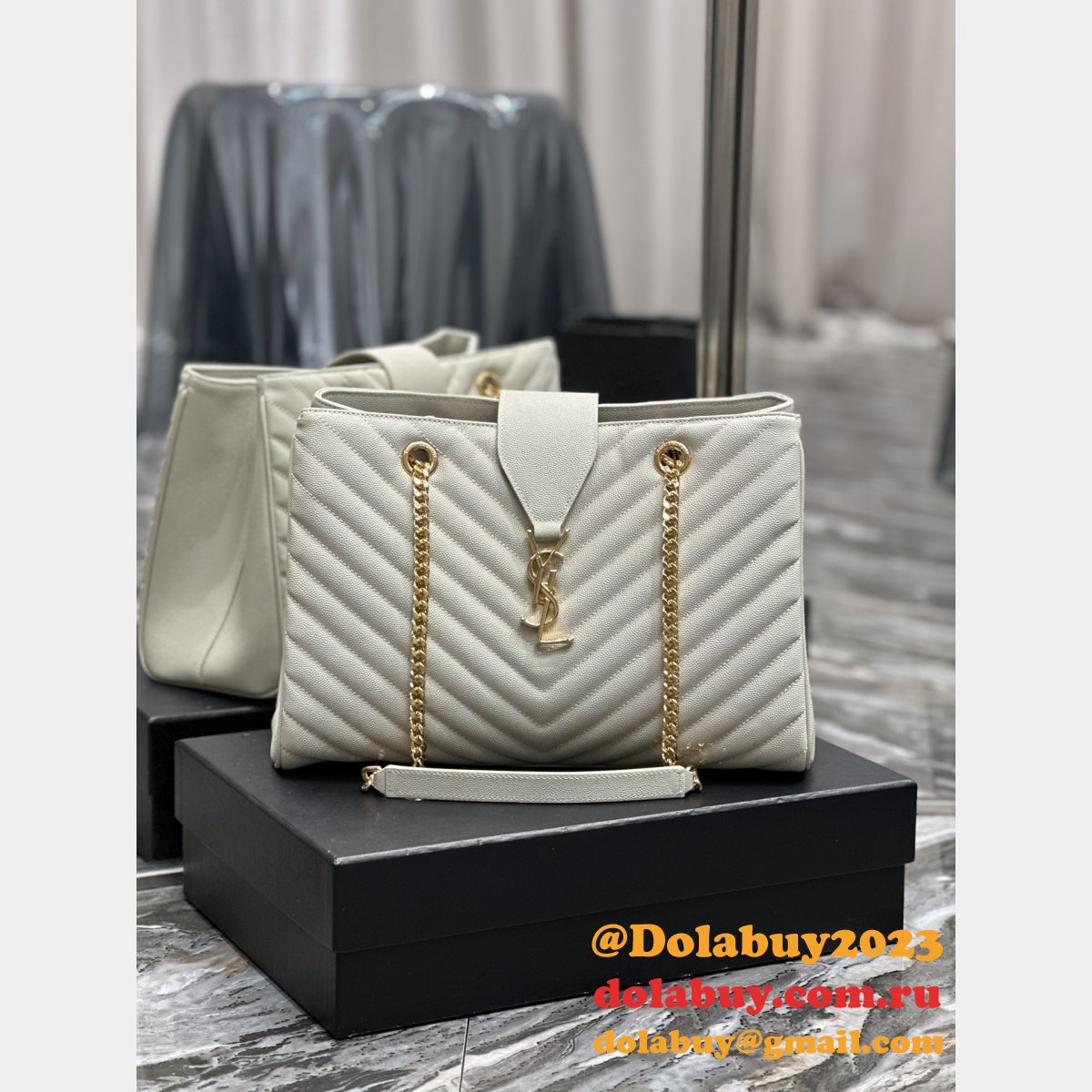 Top Quality SAINT LAURENT TOTE 668900 Cheap bag