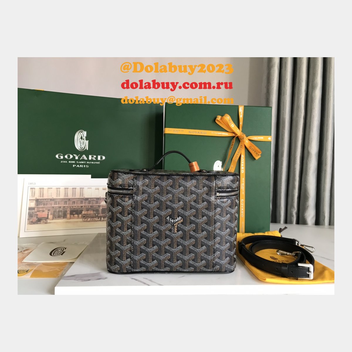Beauty Fake Designer 020185 Makeup Goyard Muse Luxury Bag