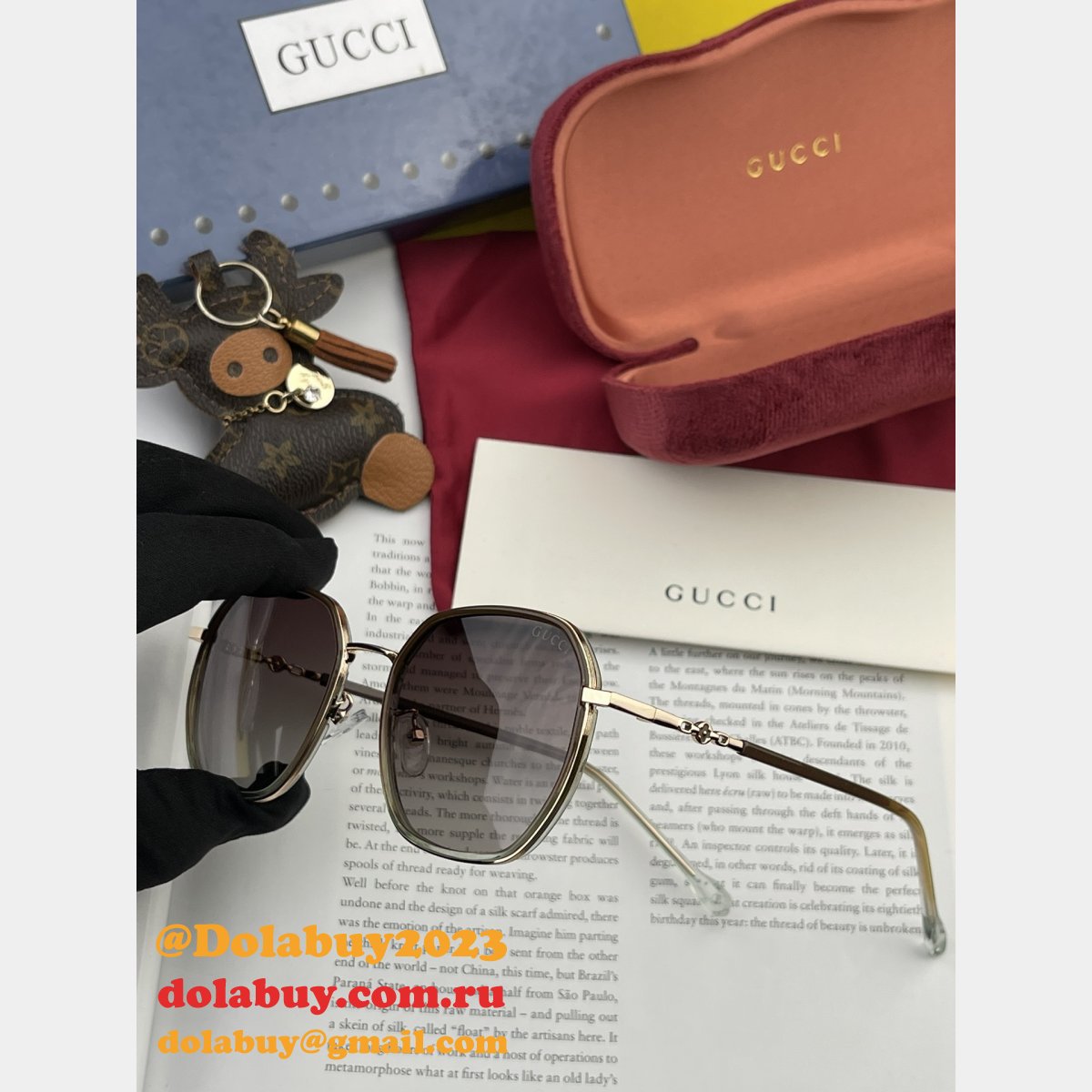wholesale G*u*i 9807/0242 /g6521/g3369 perfect sunglasses