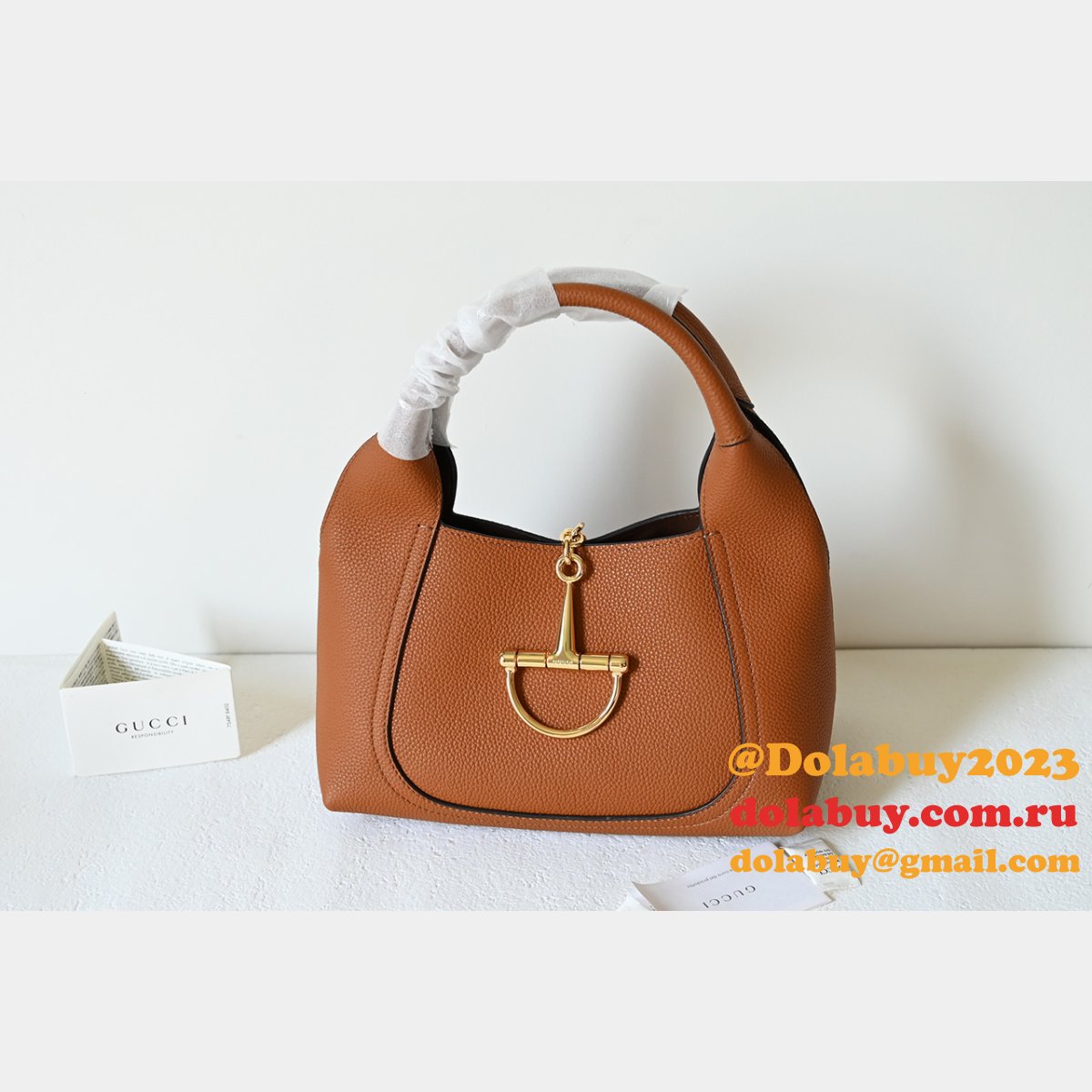 duplicate 837467 G*u*i softbit small shoulder aaa+ black bag