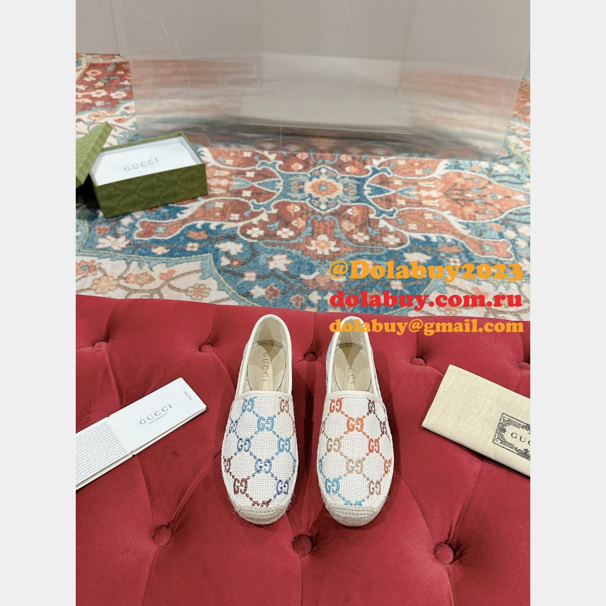 7 star wholesale G*u*i women espadrille