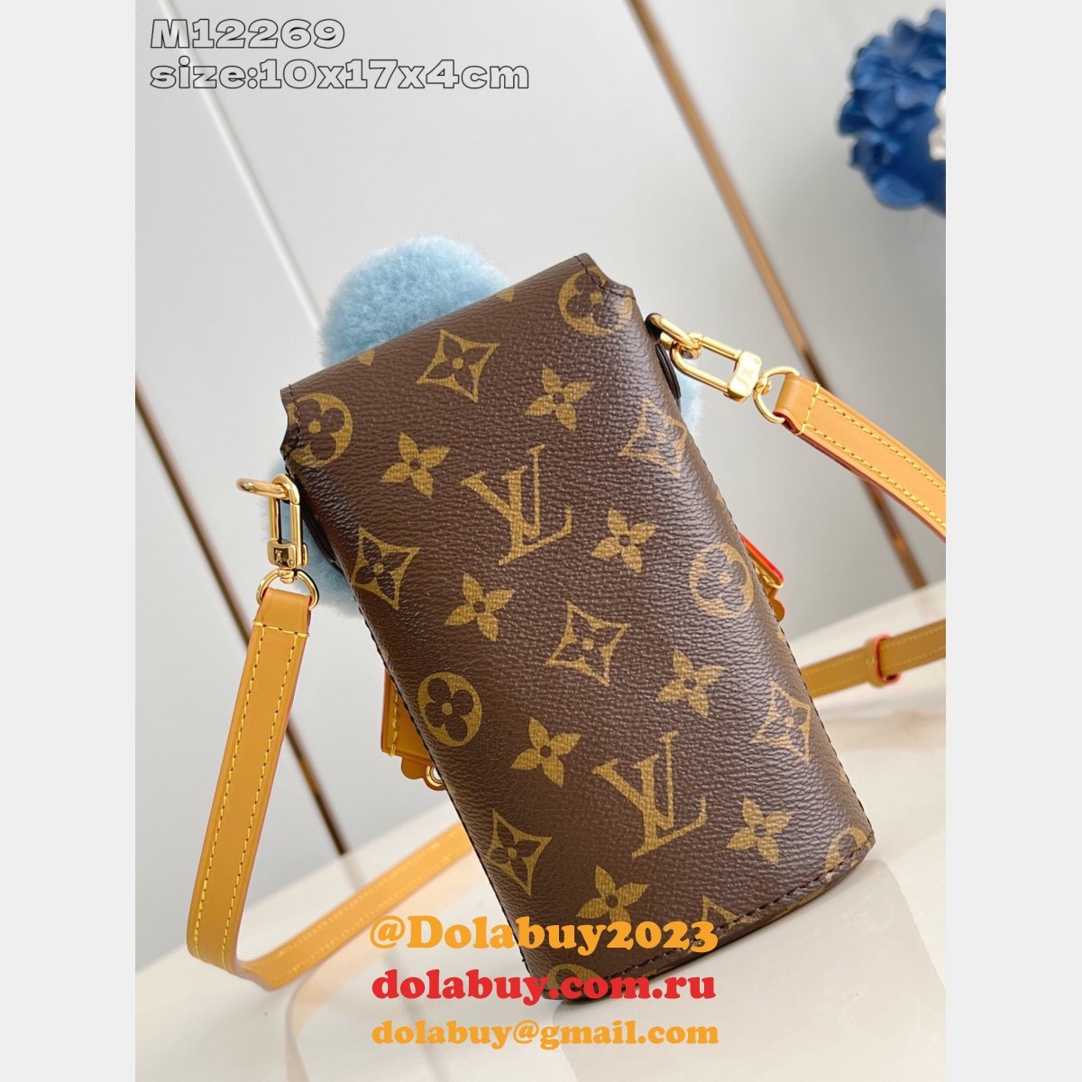 louis vuitton knockoff 1:1 mirror m12269 u1u1enne phone pouch bag