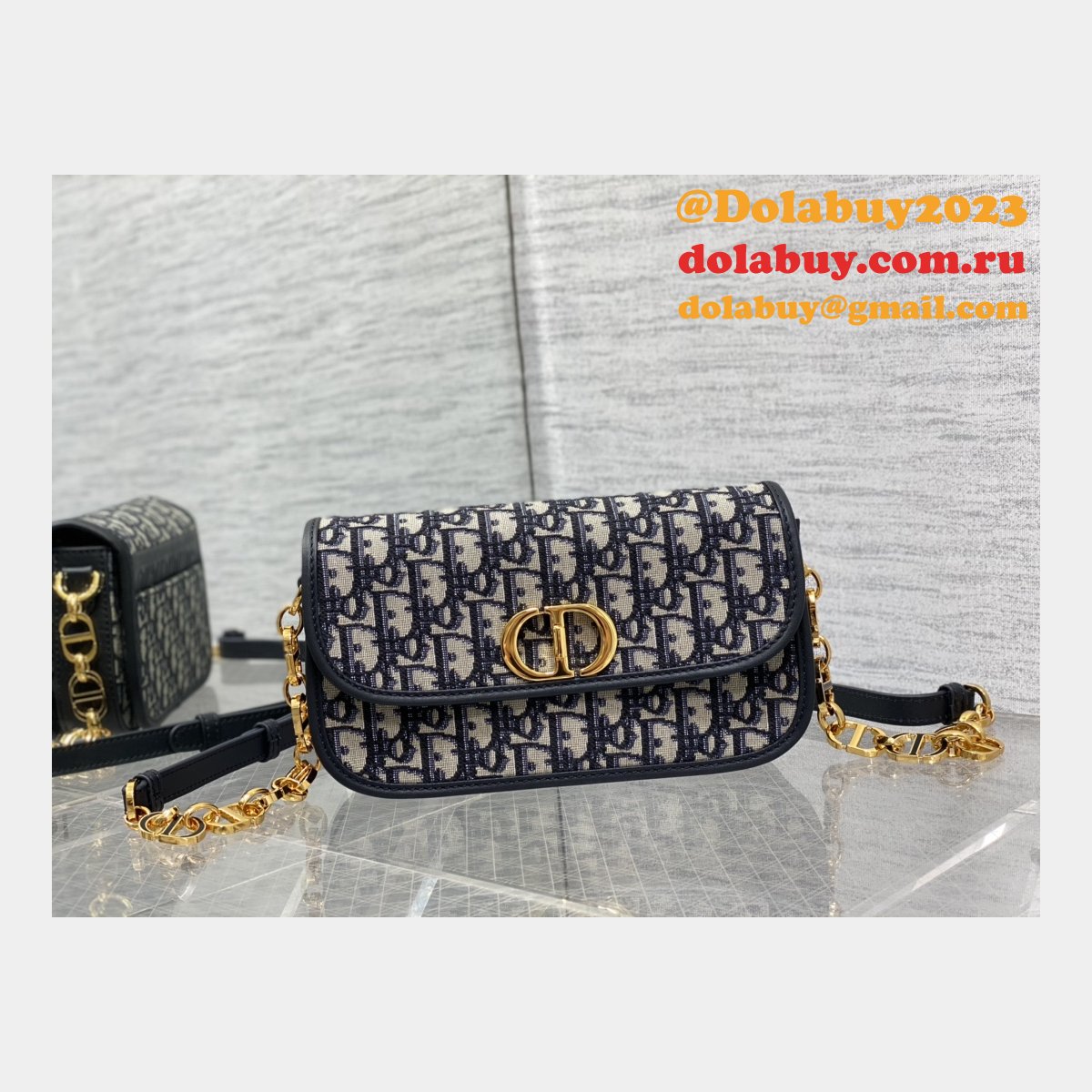 High Quality Christian Dior 0322/0323 Clutch Replica Bags