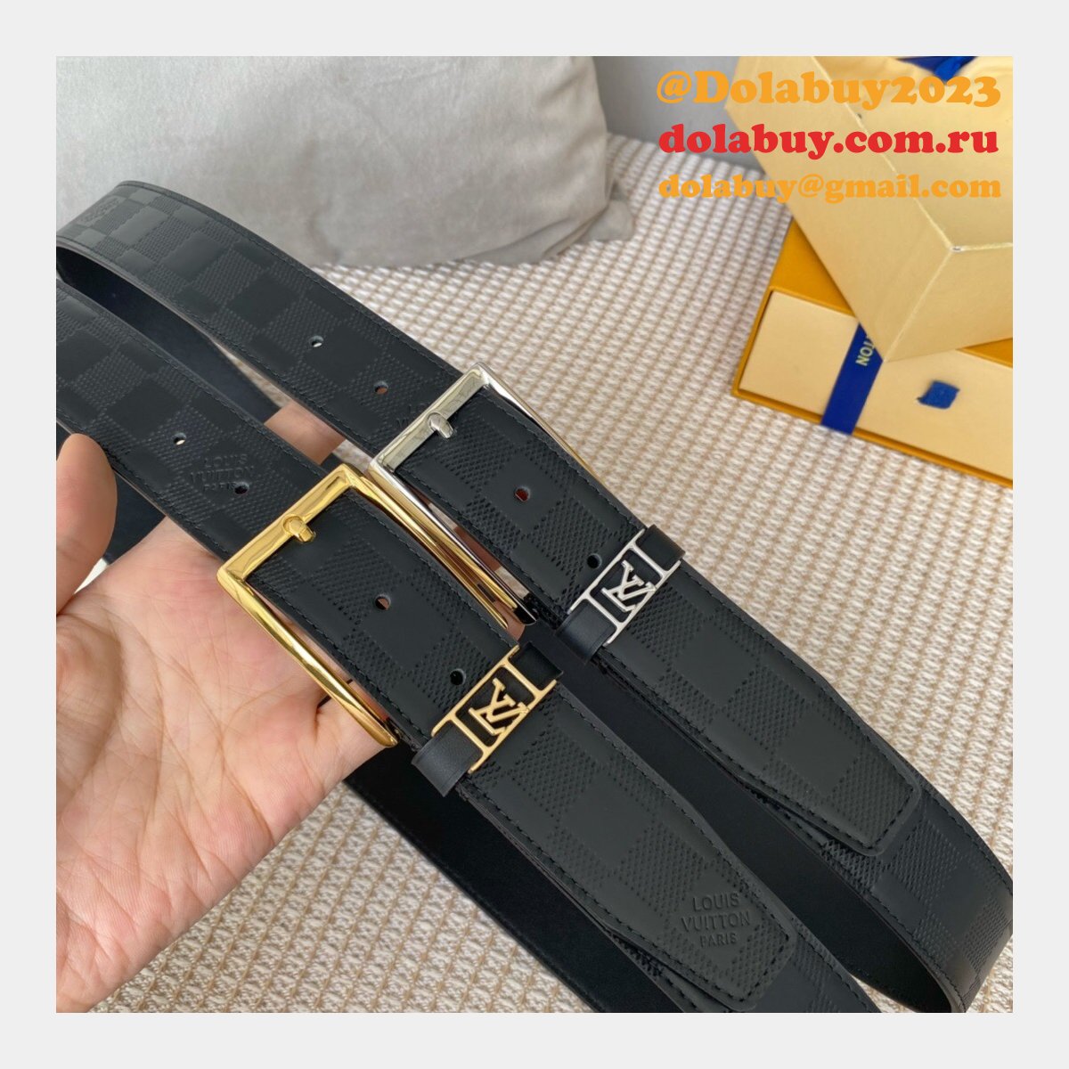 Salvatore Ferragamo Dolabuy Louis Vuitton Belts Men 35mm Replica