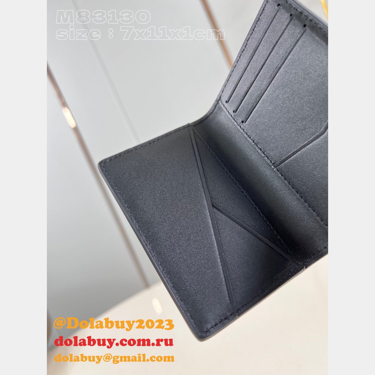 Brazza Slender Pocket Organizer Wallet Replica LV Bag