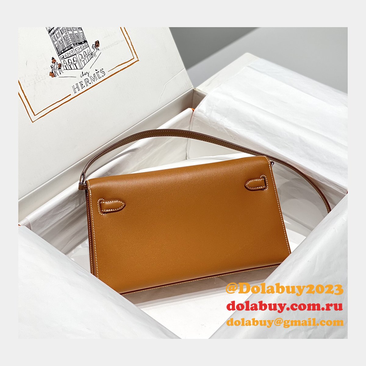 Luxury hermes kelly elan Customized Madame BAG