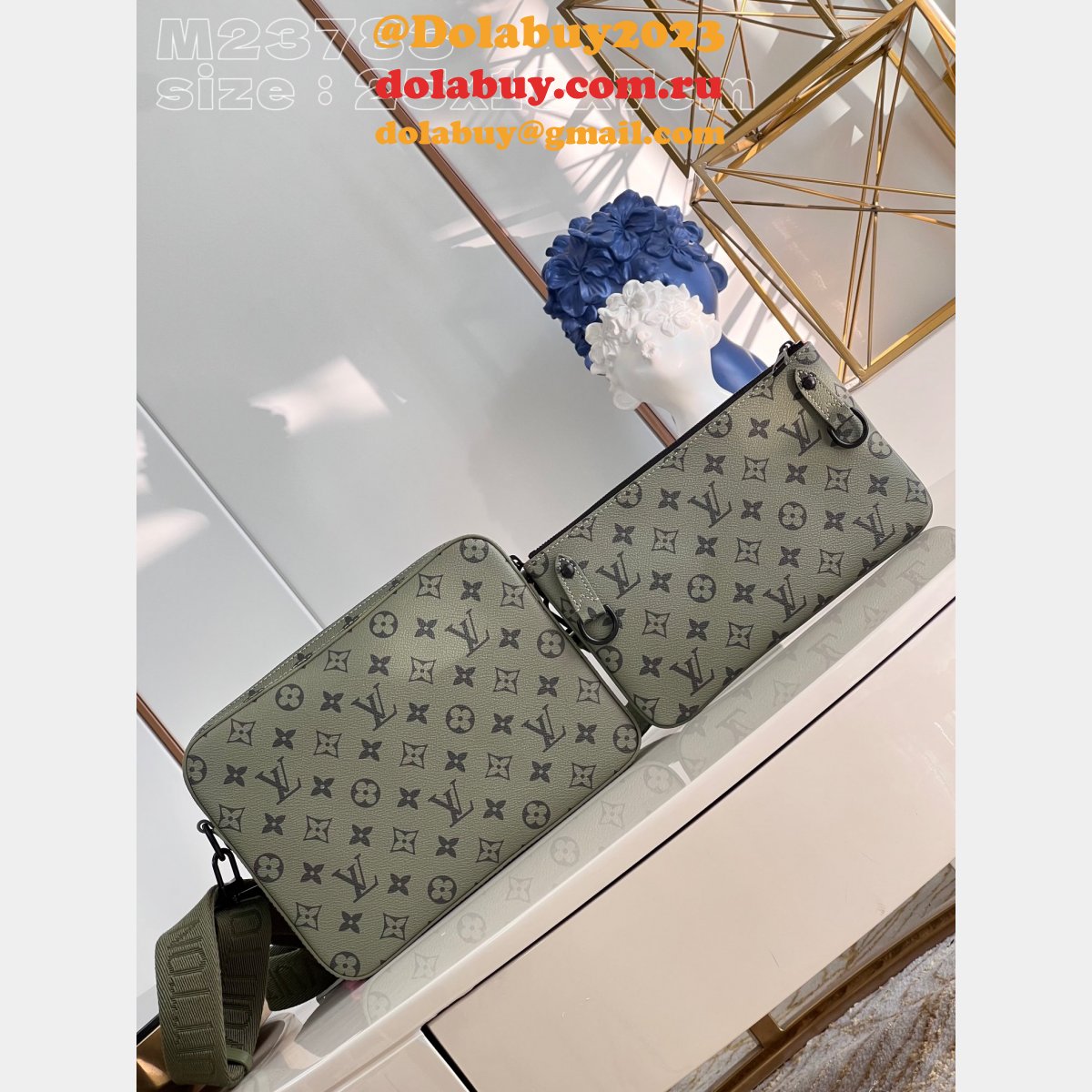 Trio Messenger Monogram M23783 Men Replica Louis Vuitton Bag