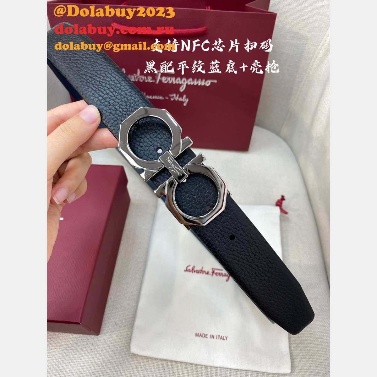 Designer FERRAGAMO BELT 35MM Best Replica