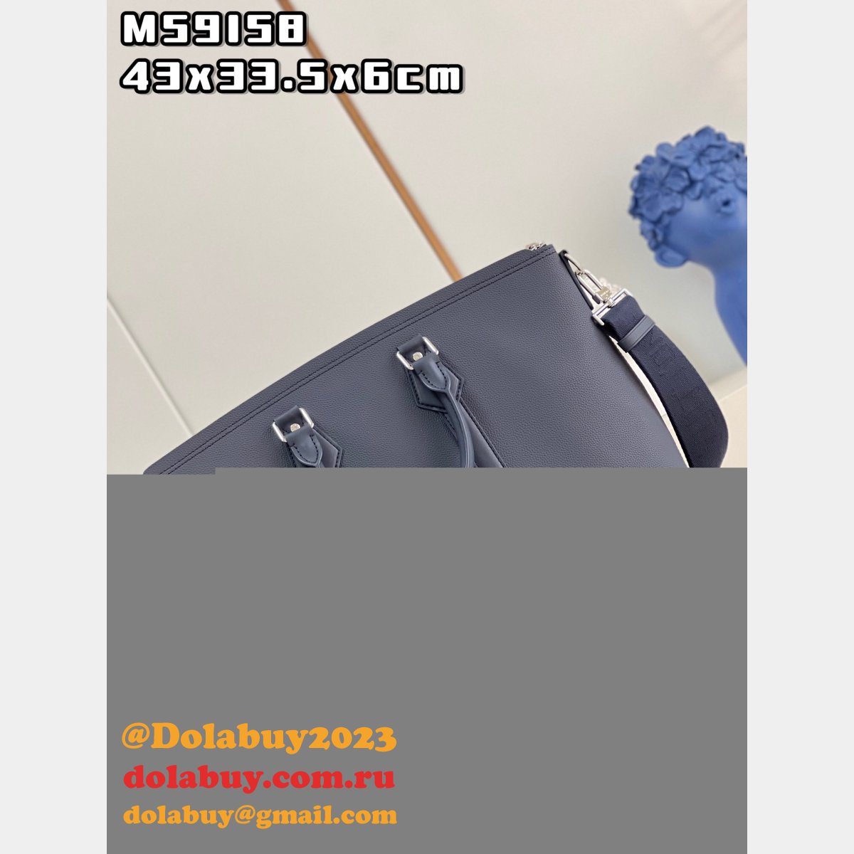 Cheap Wholesale Replicas Louis Vuitton M59158 Lock It Tote LV Aerogram