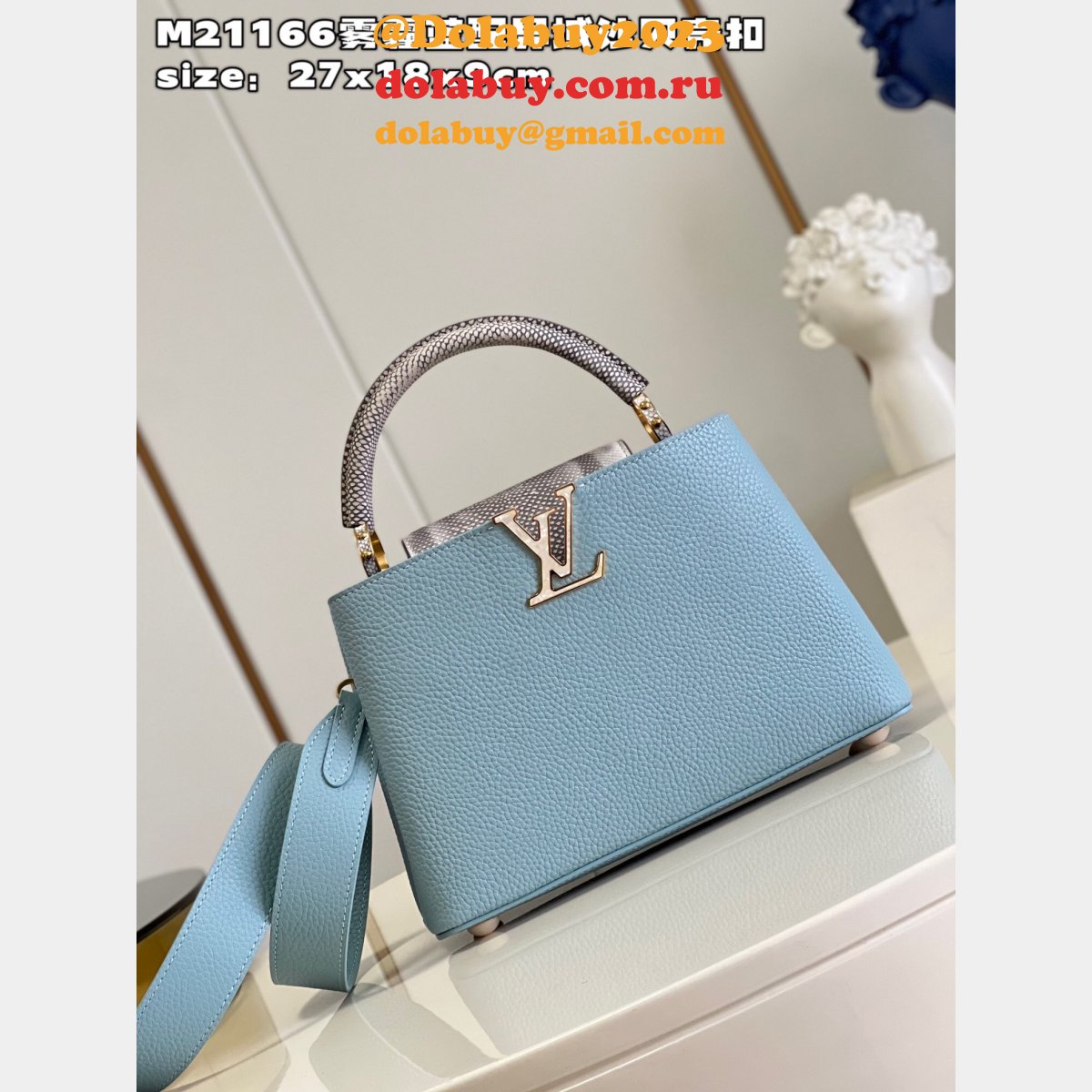 How To Louis Vuitton Buy M48865 Shoulder Bag Handbag Capucines
