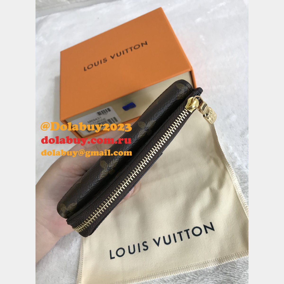 Wholesale Louis Vuitton Card Holder Recto Verso Wallet Pockets M69431