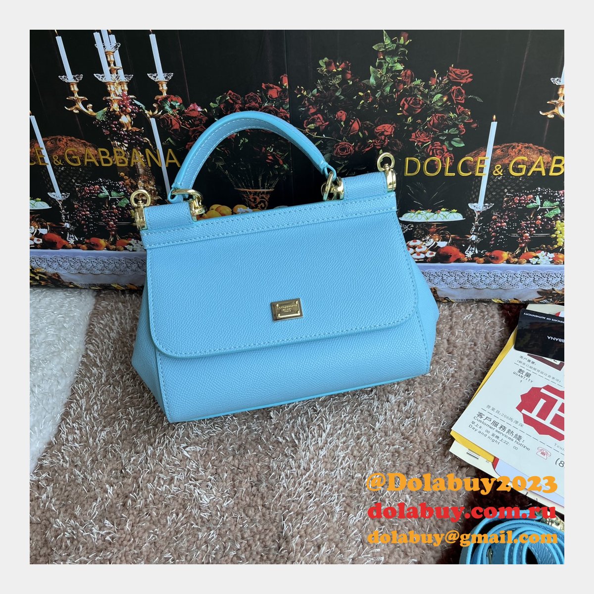 Dolce & Gabbana High Quality Replica 4135 Sicily Bag