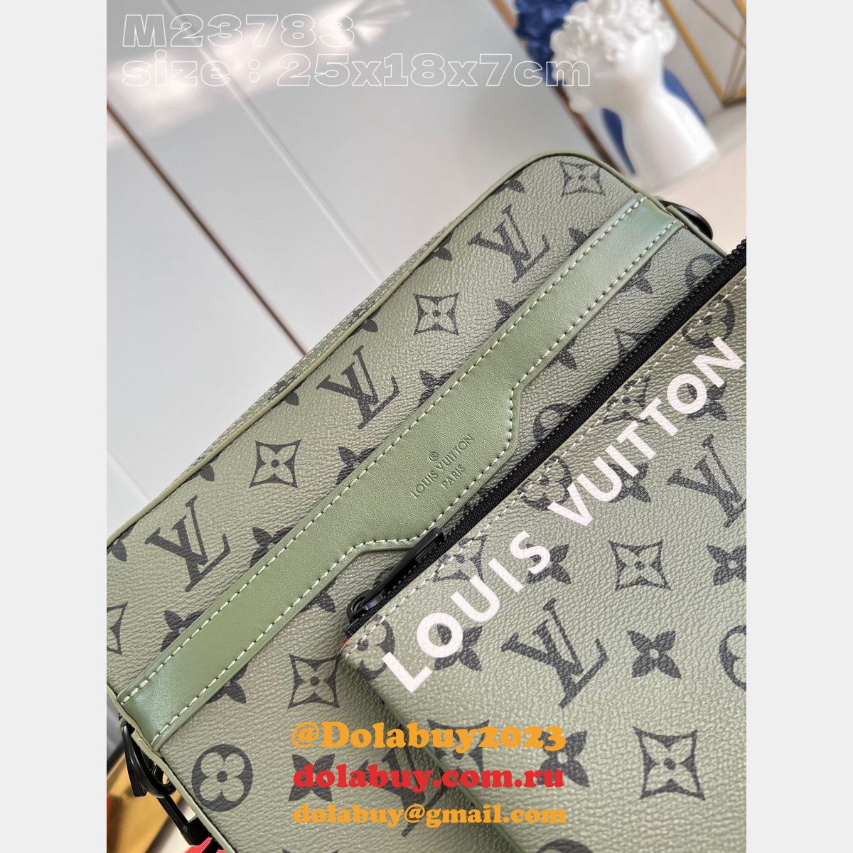 Trio Messenger Monogram M23783 Men Replica Louis Vuitton Bag