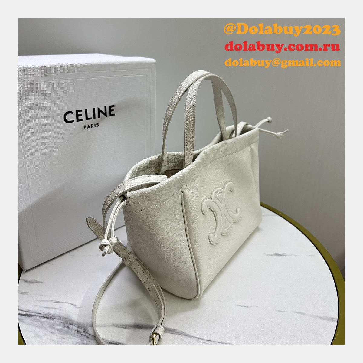 Luxury Celine Fashion Cabas tote bag 22cm