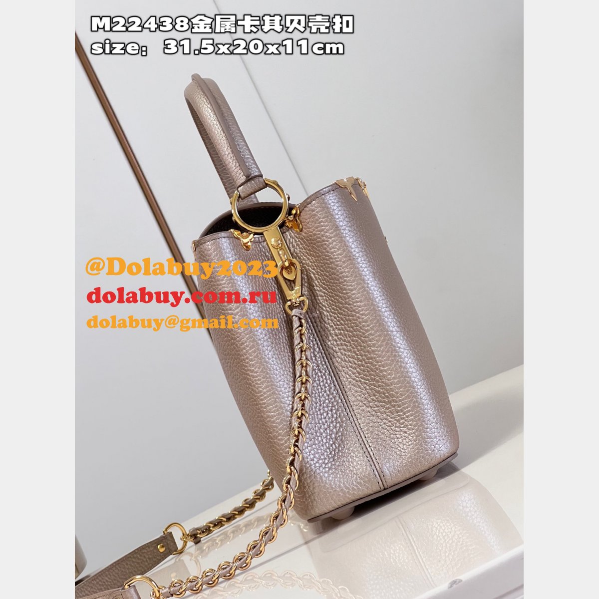 Capucines Shop Replica Louis Vuitton M22436 M22437 M22438 Bag