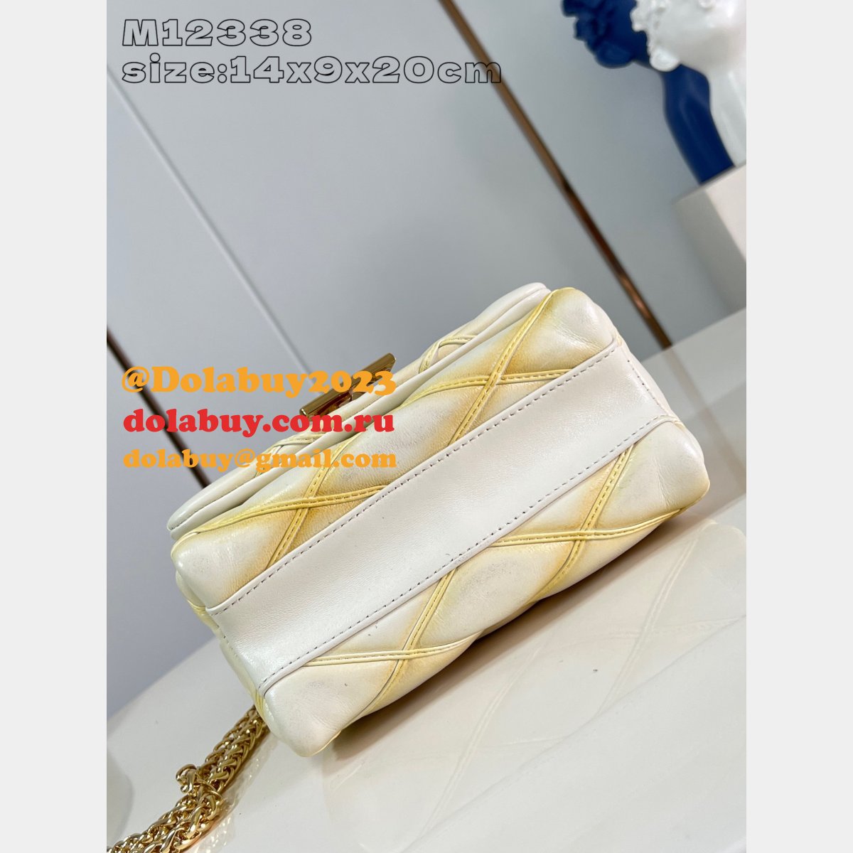 Best AAA+ M12004 Louis Vuitton GO-14 PM 1:1 Mirror Bag