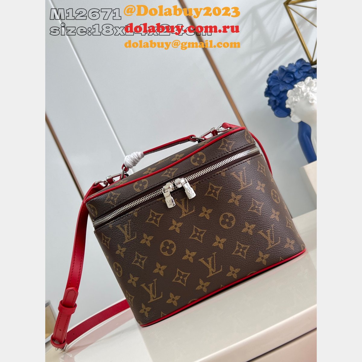 Replicas Louis Vuitton Nice Macassar M12667/M12668/M12671 Bag