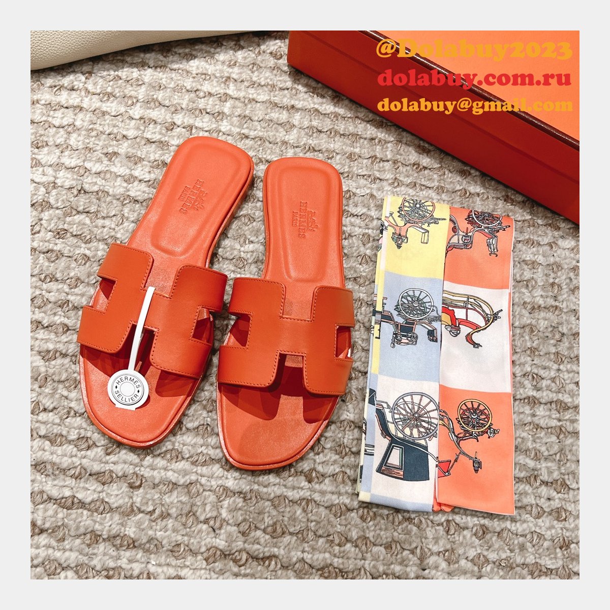 Top Quality hermes Oran sandal 2024