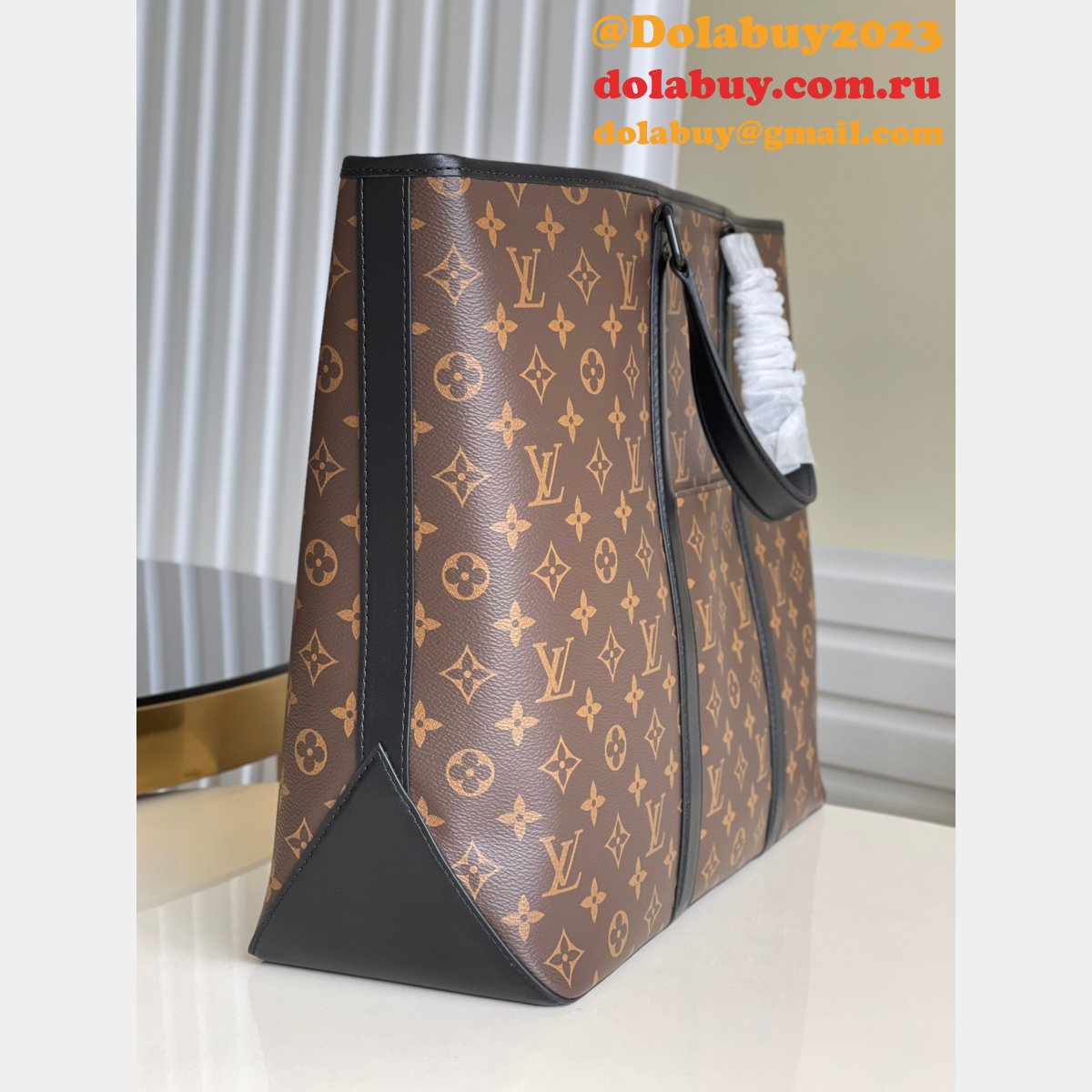 AAA Handbags your Louis Vuitton replica M45733 Weekend Tote GM