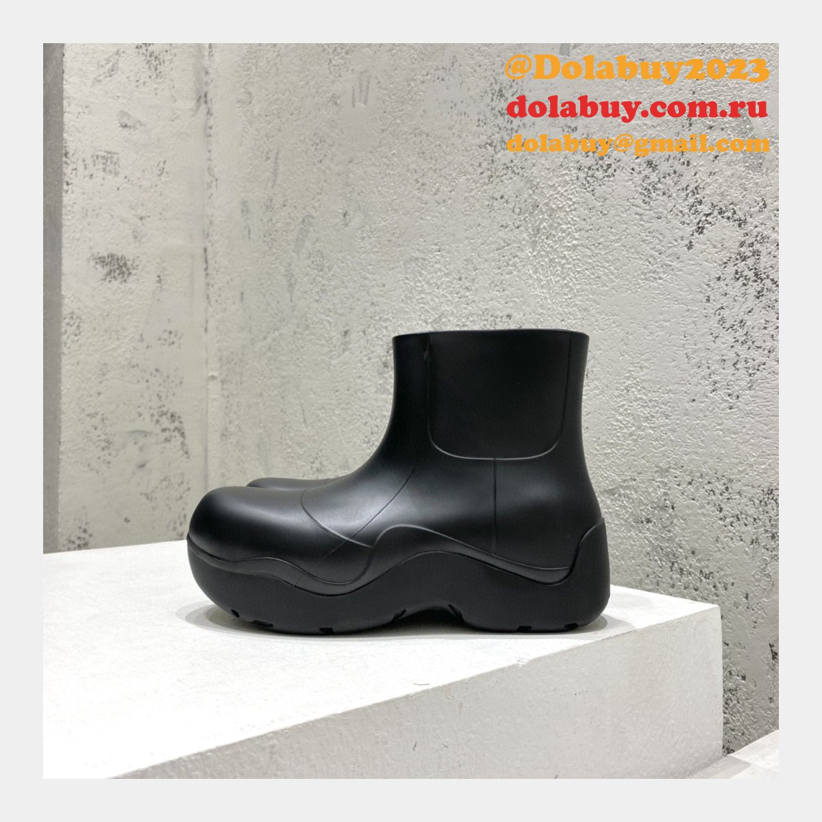 best top quality replica b0tte*a Ven*ta rain boots dupe shoes