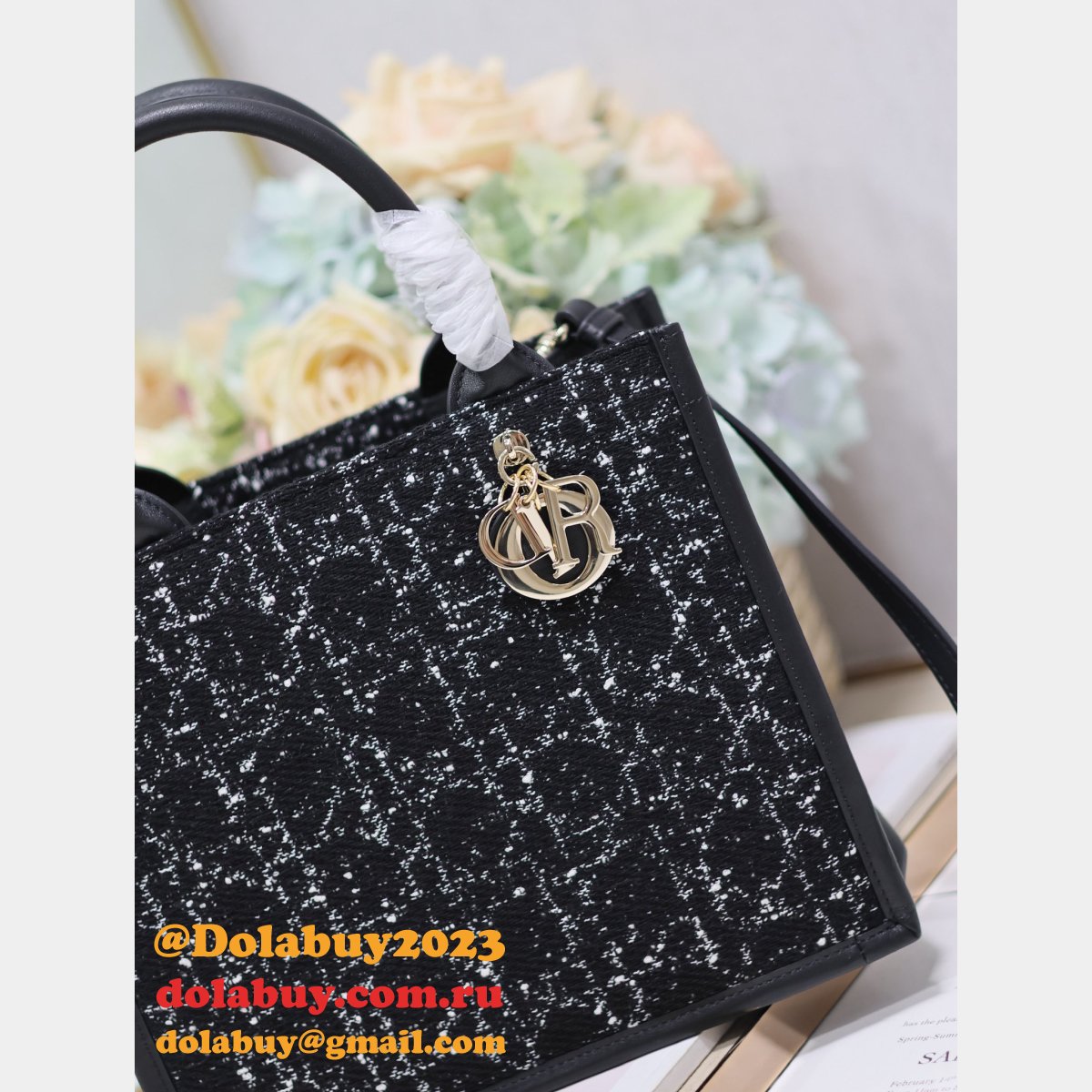 Dior Replica 1265/1286 1:1 Mirror Book Tote High Shopping Bags