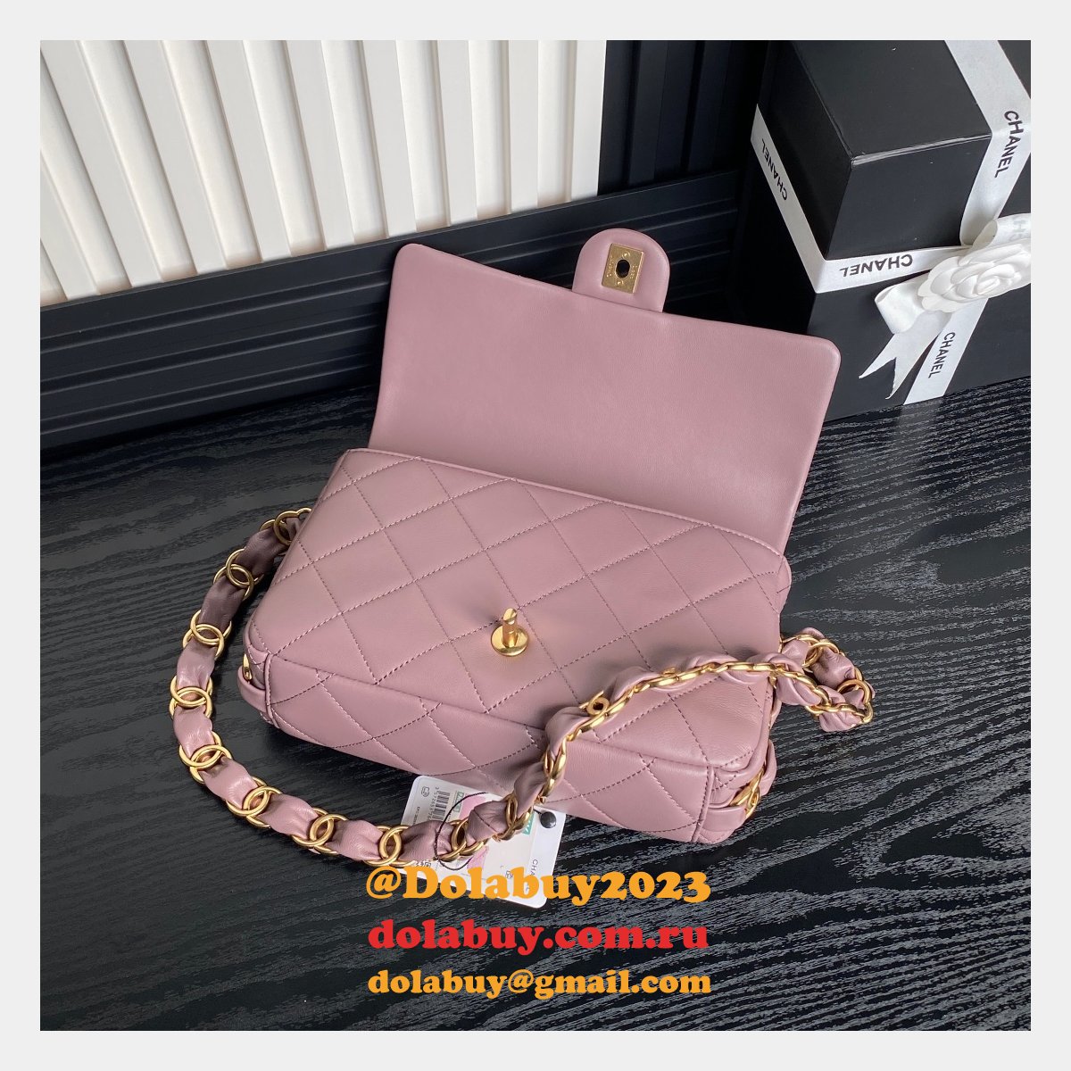 Duplicate Mini Flap Fall-Winter AAA+ AS5176 Bag