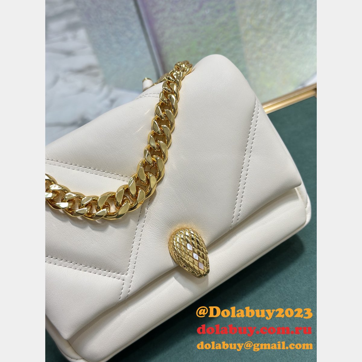 serpenti cabochon bvlgari 291085/291088/291223 b0tte*a Ven*ta fake bag