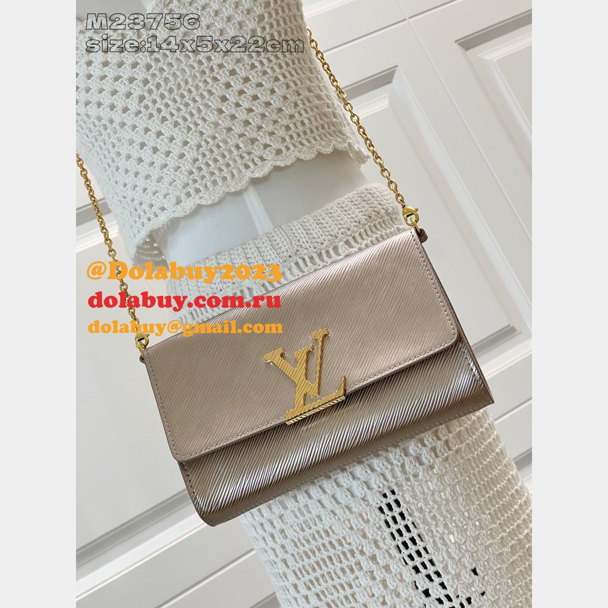 Louis Vuitton Pochette Louise Epi Top Quality M23756 Bag
