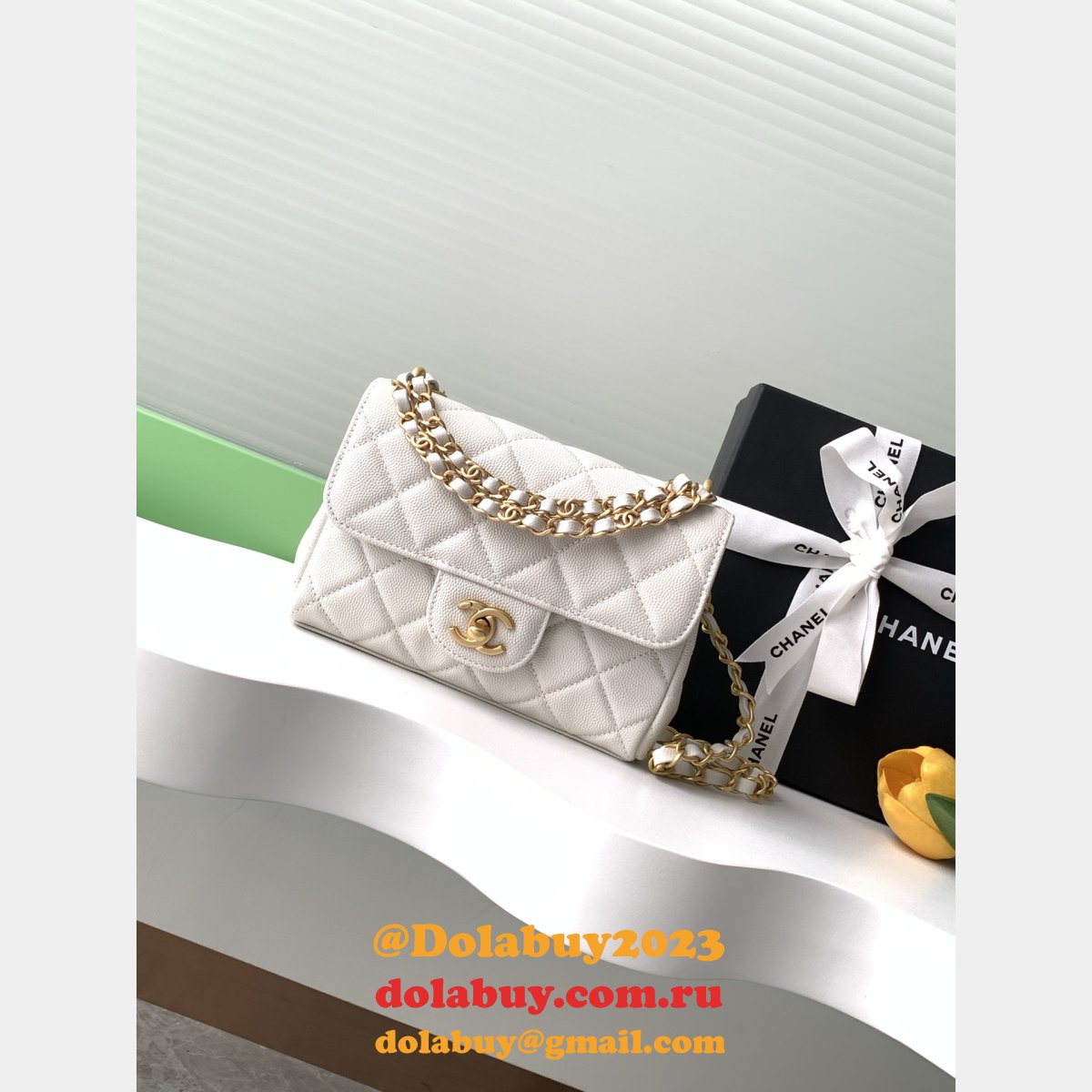 Luxury High Quality AS5239 Flap Inspired Grained Bag