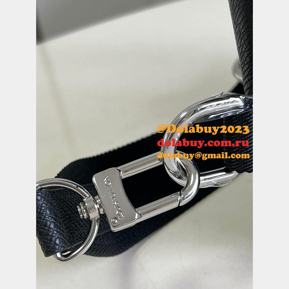 Louis Vuitton High Quality Designer Replica Avenue Sling M30443 Taiga Bag