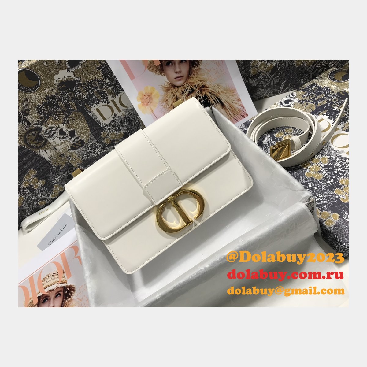 REPLICA DIOR MONTAIGNE 24CM BIG BOX BAG