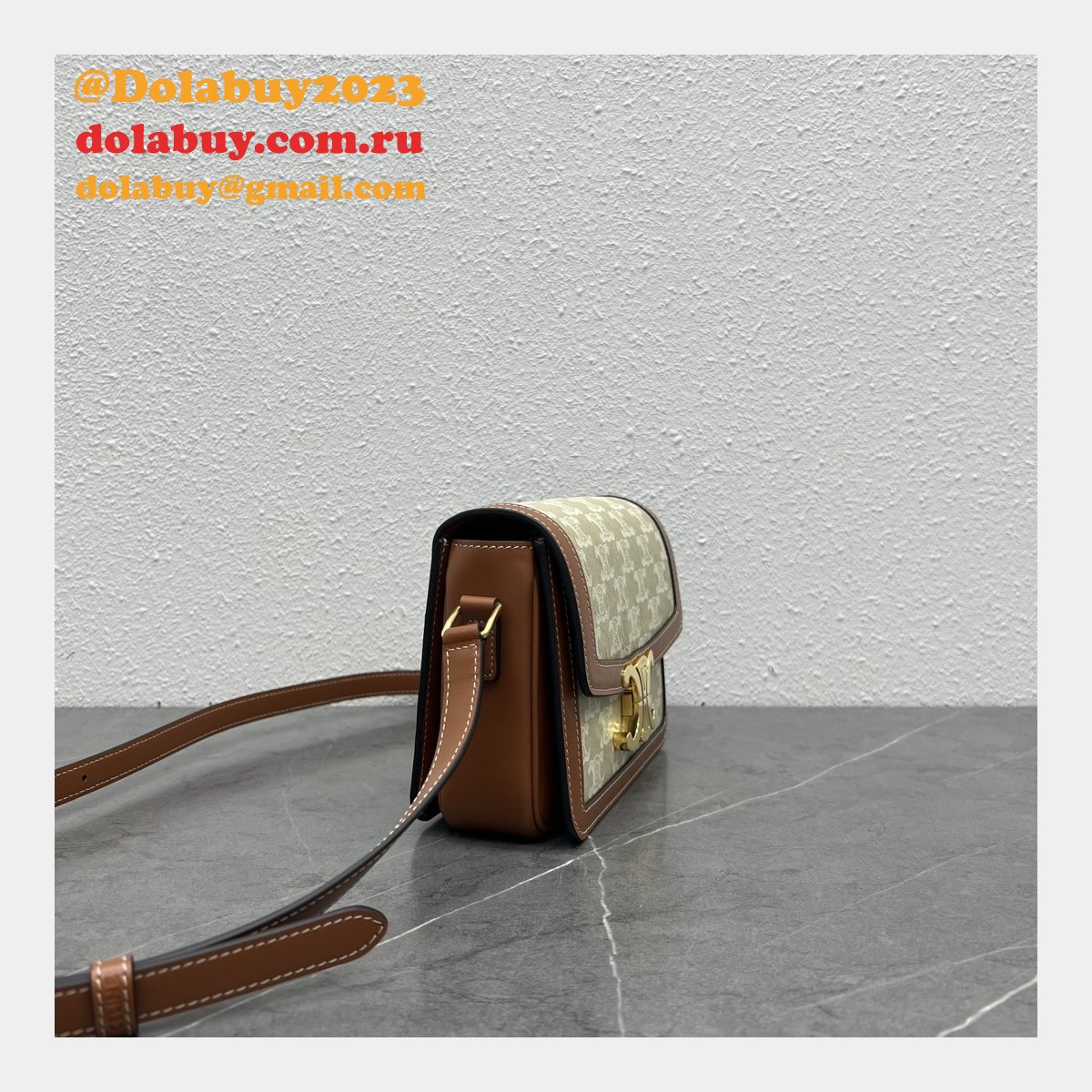 Celine Top Quality Triomphe Teen 18/22CM 188423 Knockoff Bag