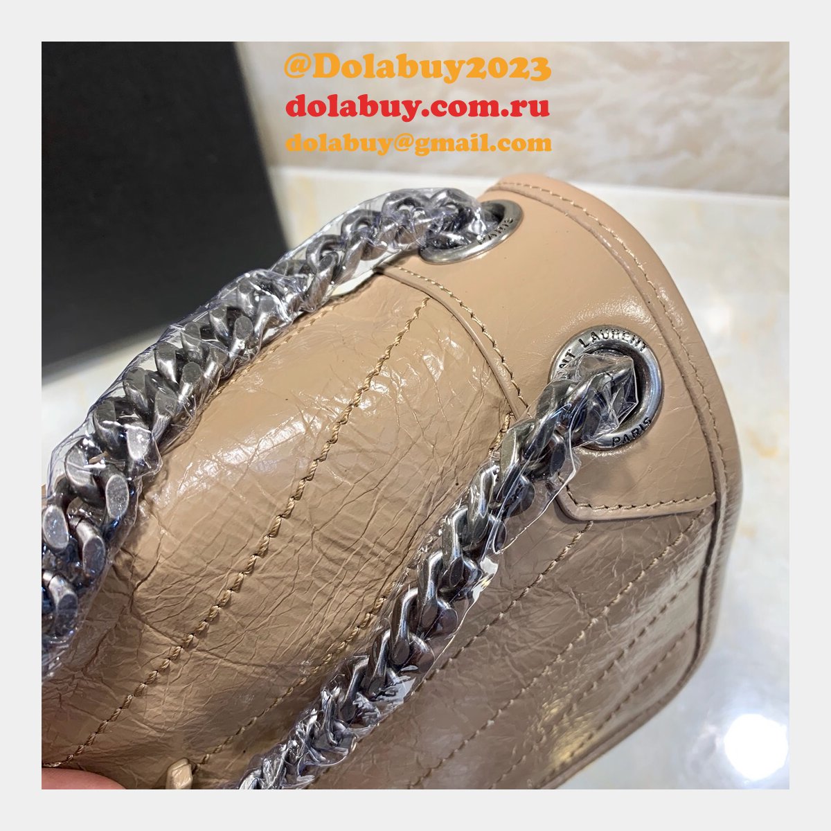 AAA+ Replica Saint Laurent Niki Shoulder 498894 Bag