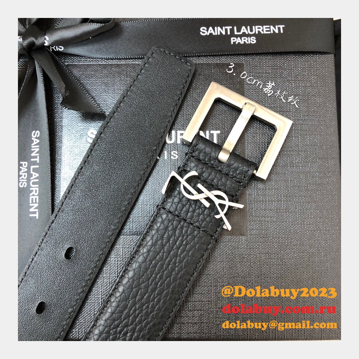 Top Quality UK Inspired SAINT LAURENT REPLICAS BELT