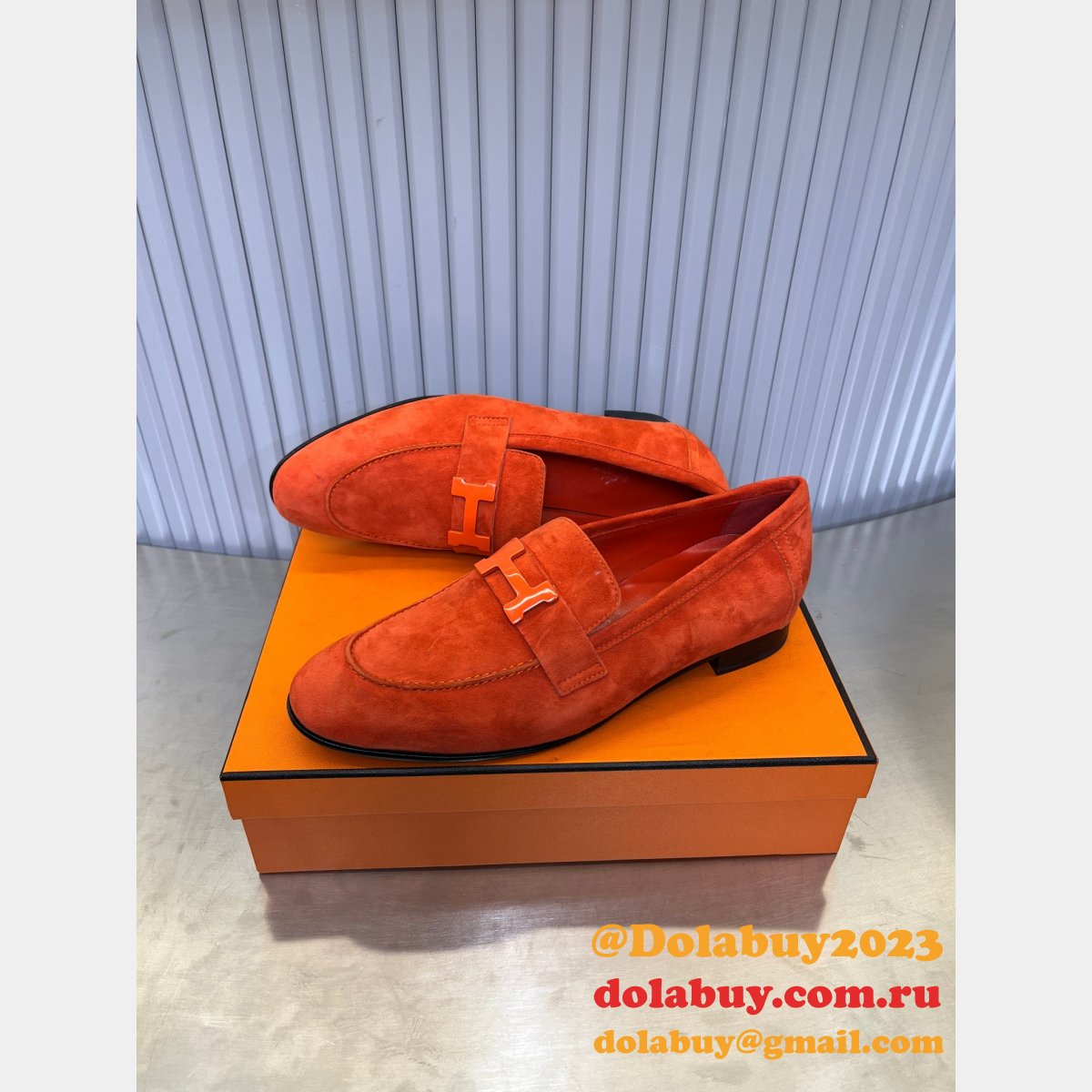 Designer hermes loafer shoes Fashion Inspired
